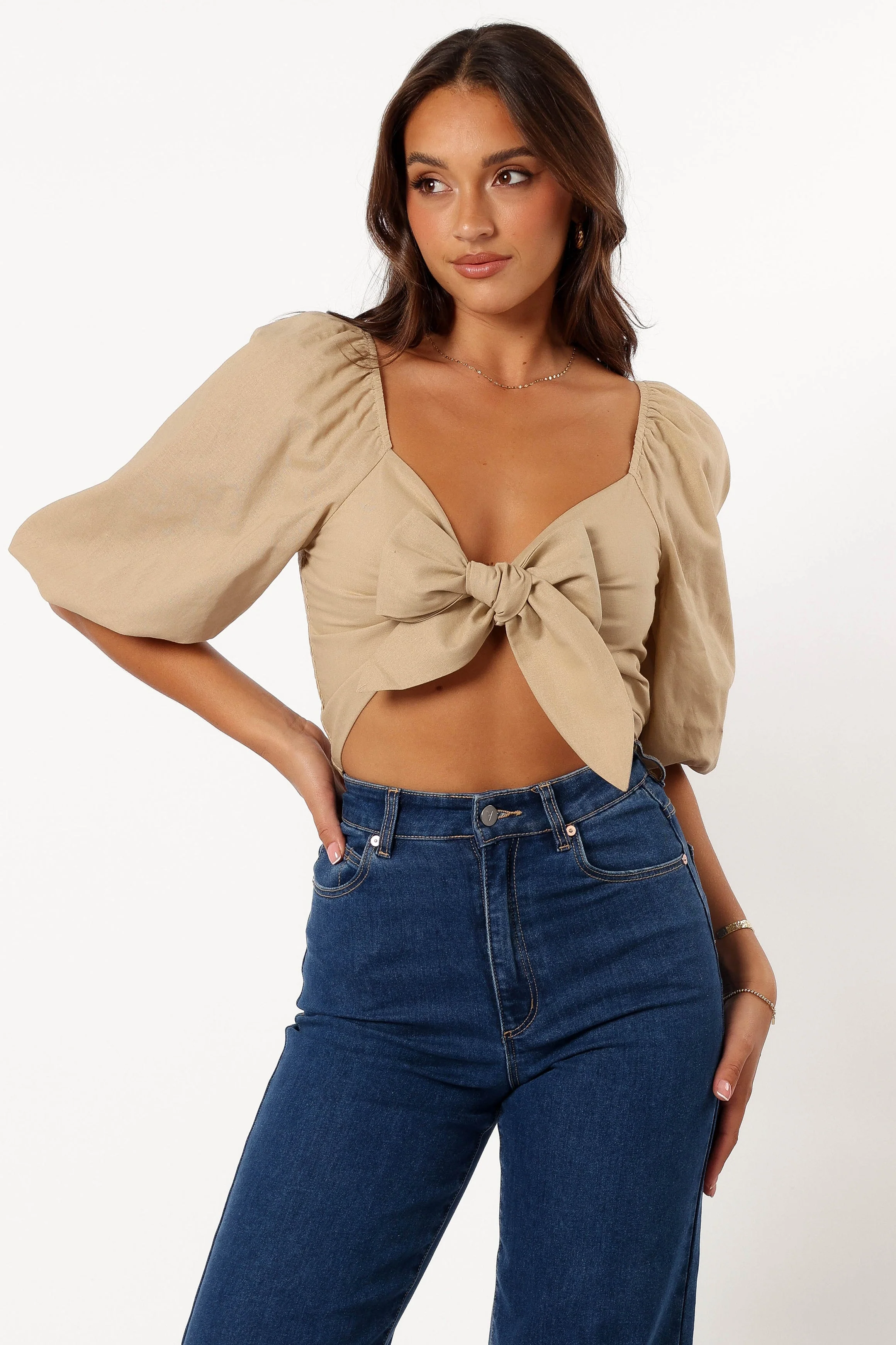 Celine Top - Tan