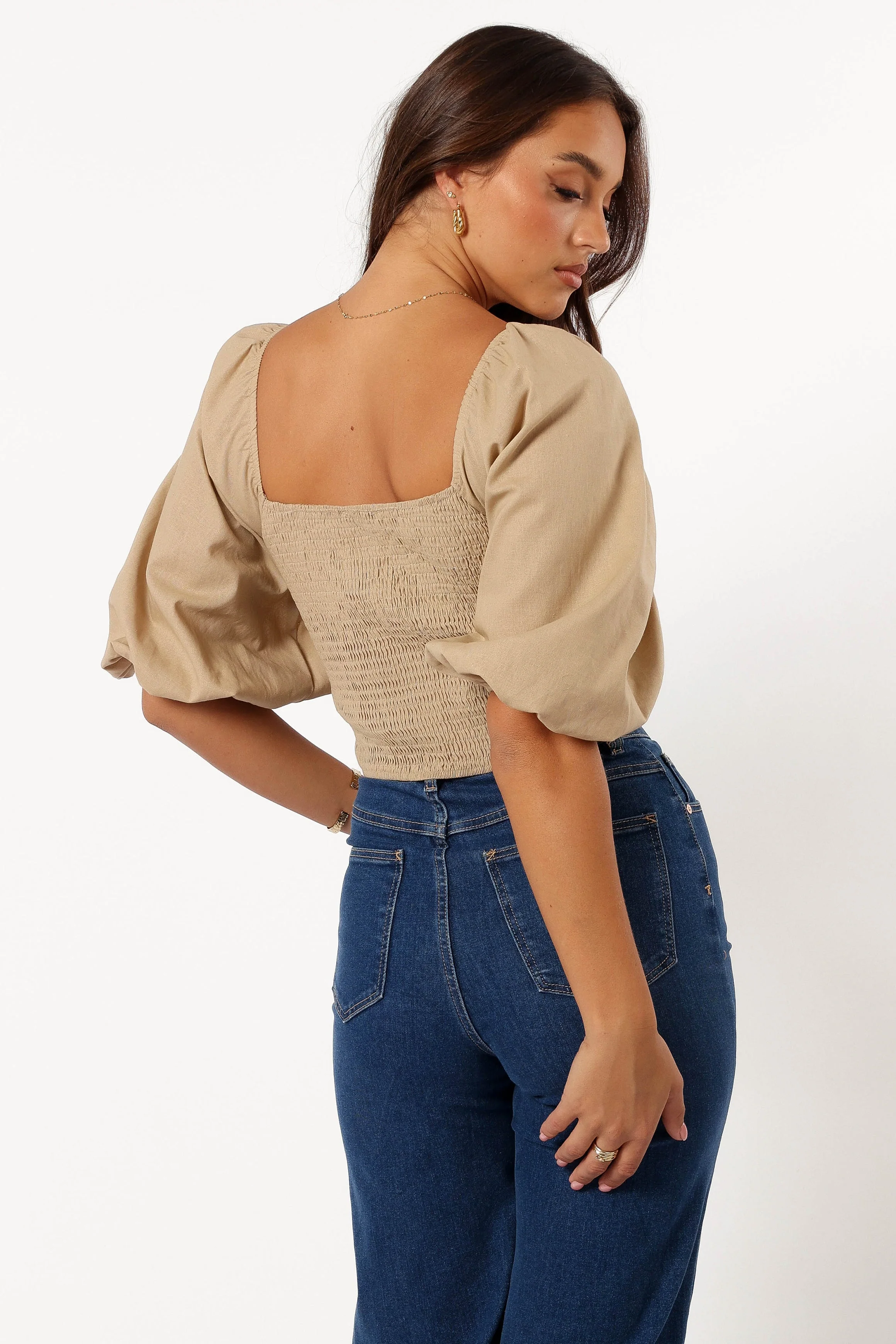 Celine Top - Tan - Image 2