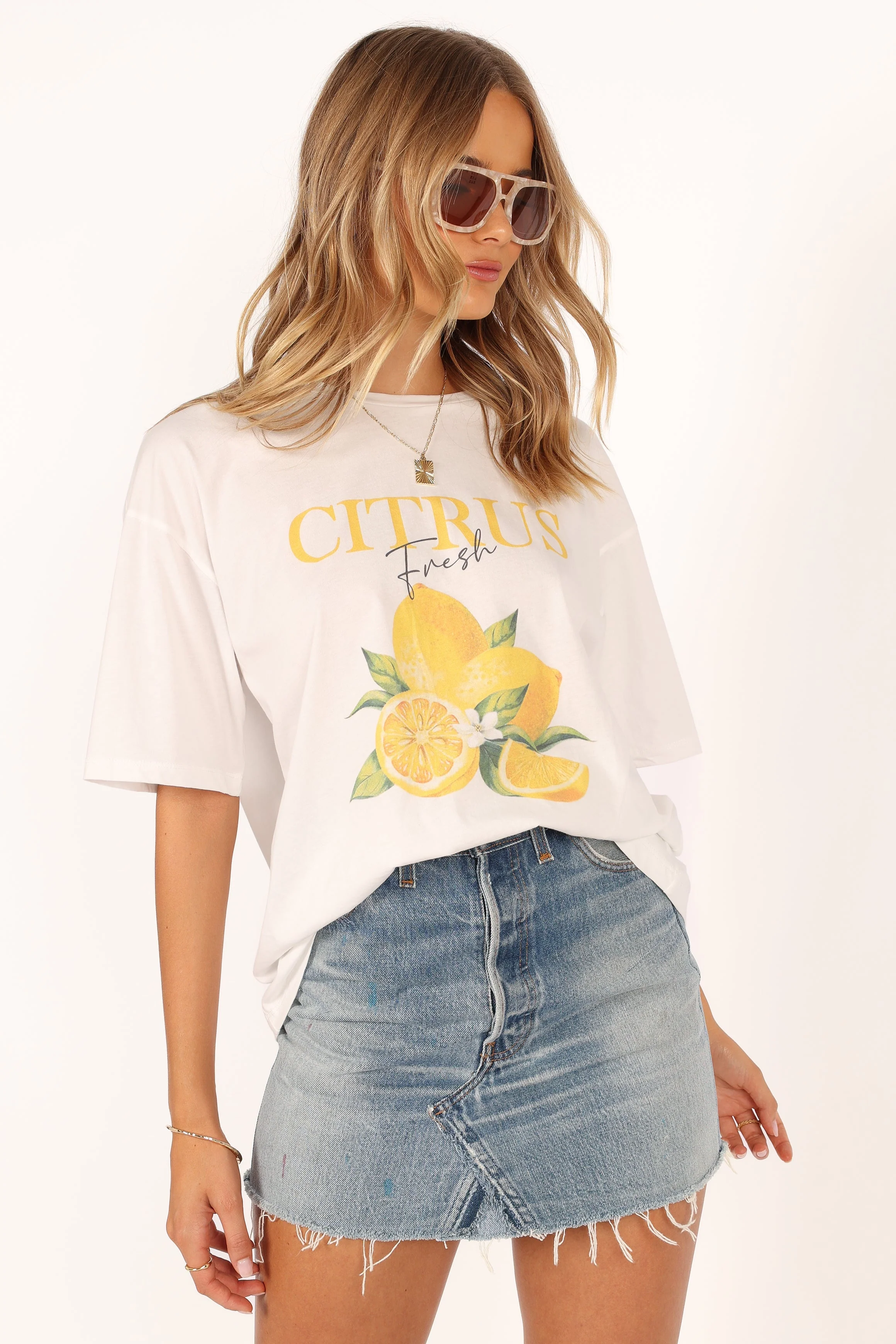 Citrus Tee - White - Image 2