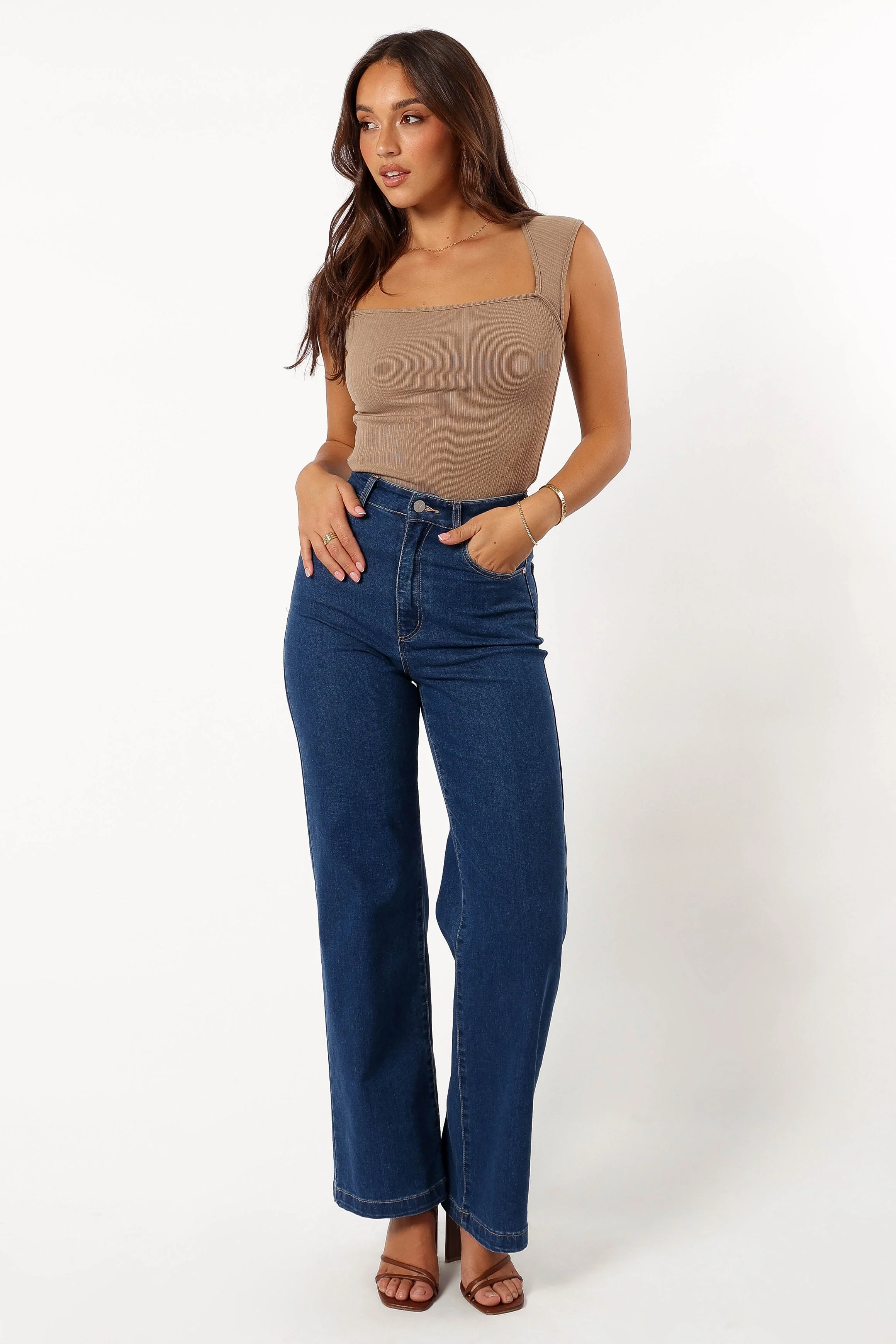 Clara Top - Beige - Image 7