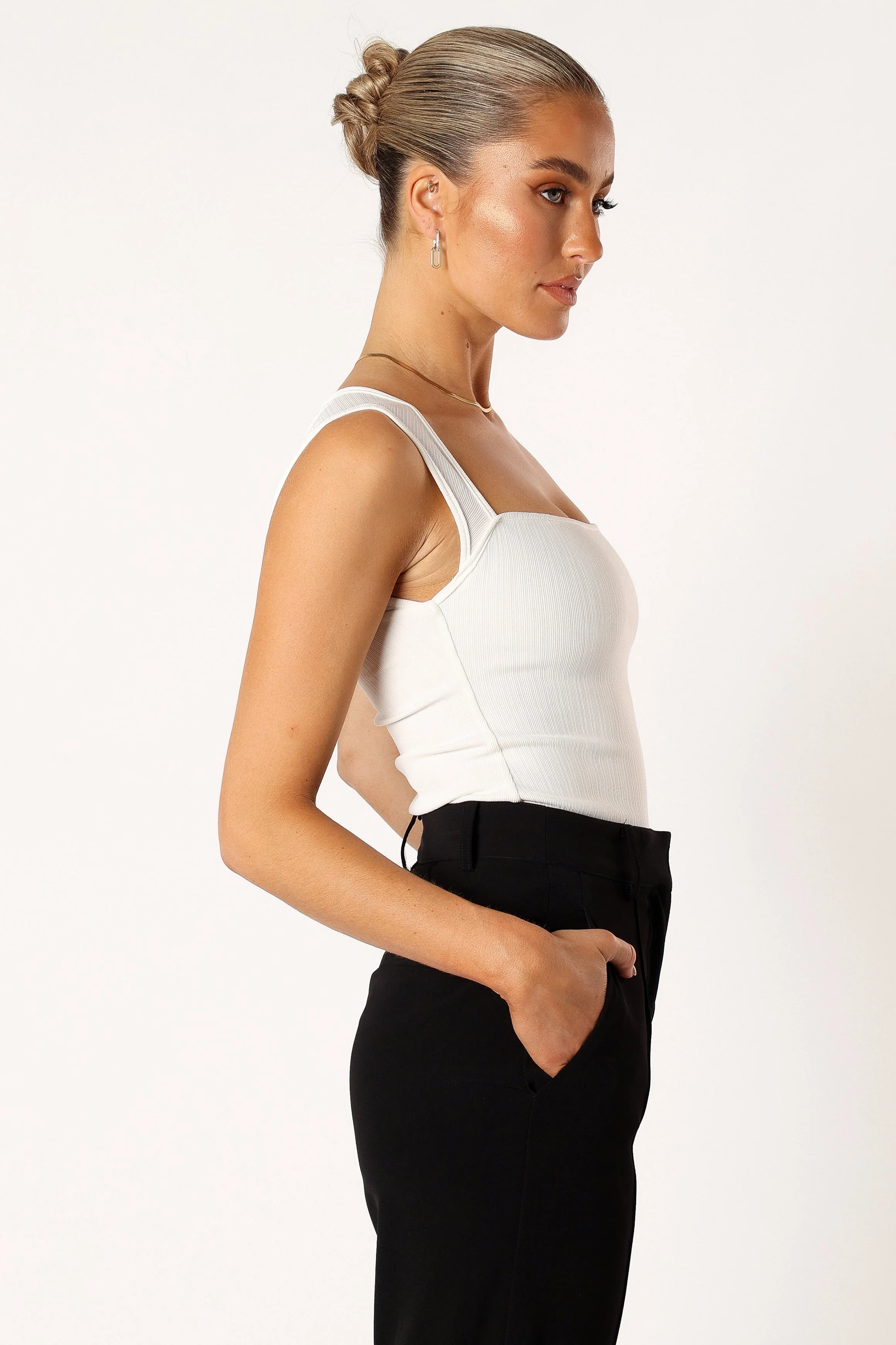 Clara Top - White - Image 3