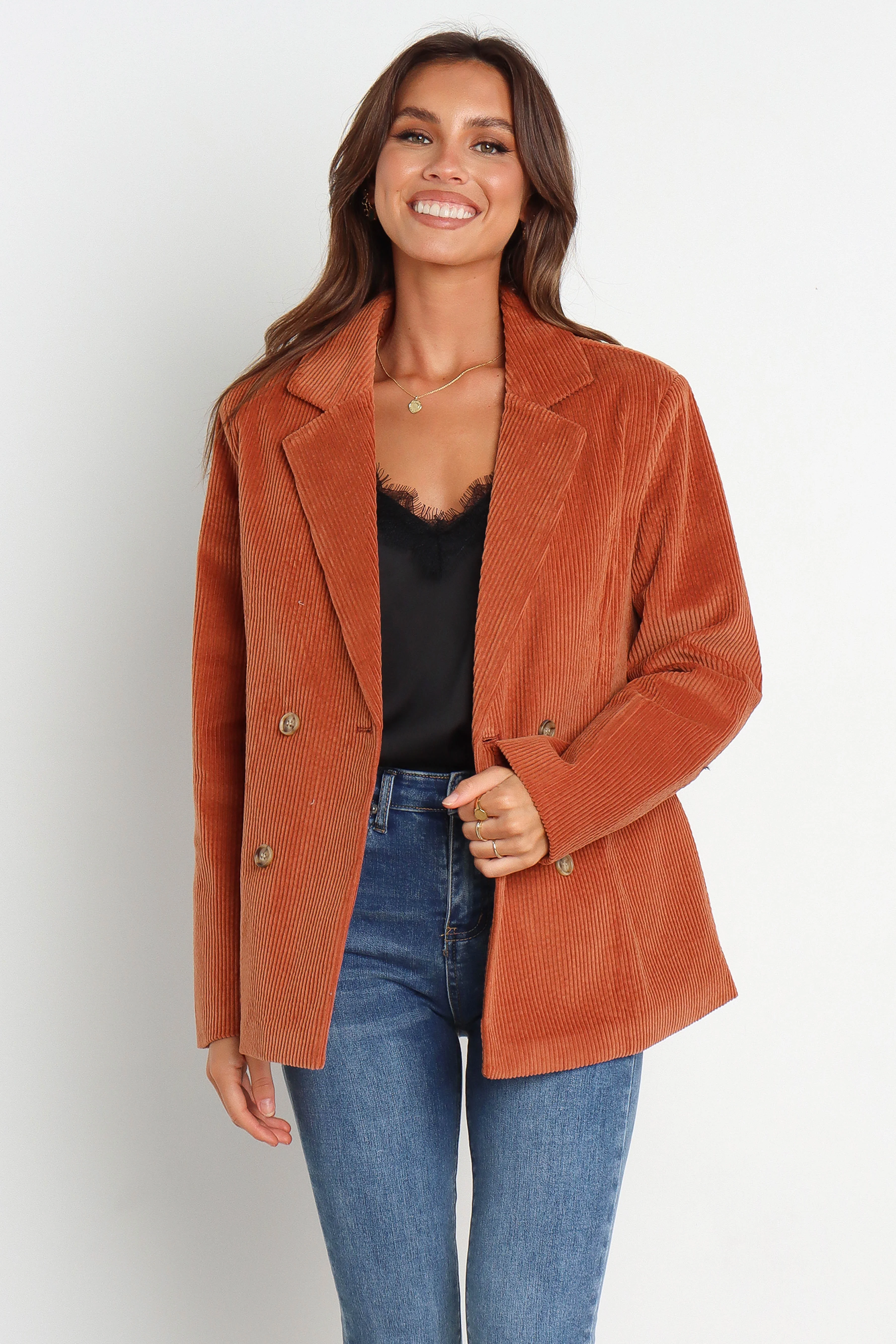 Claudia Blazer - Brown