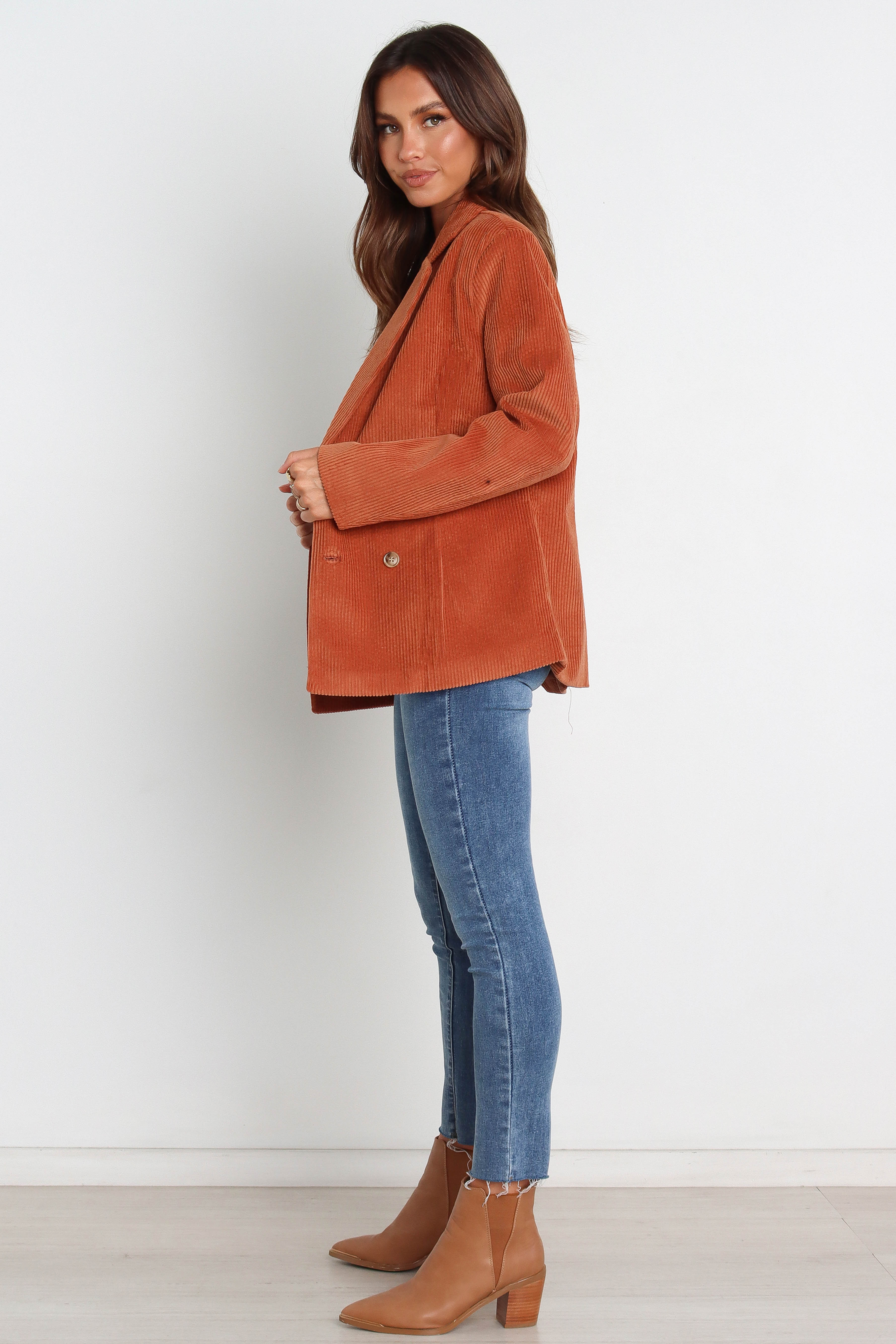 Claudia Blazer - Brown - Image 5