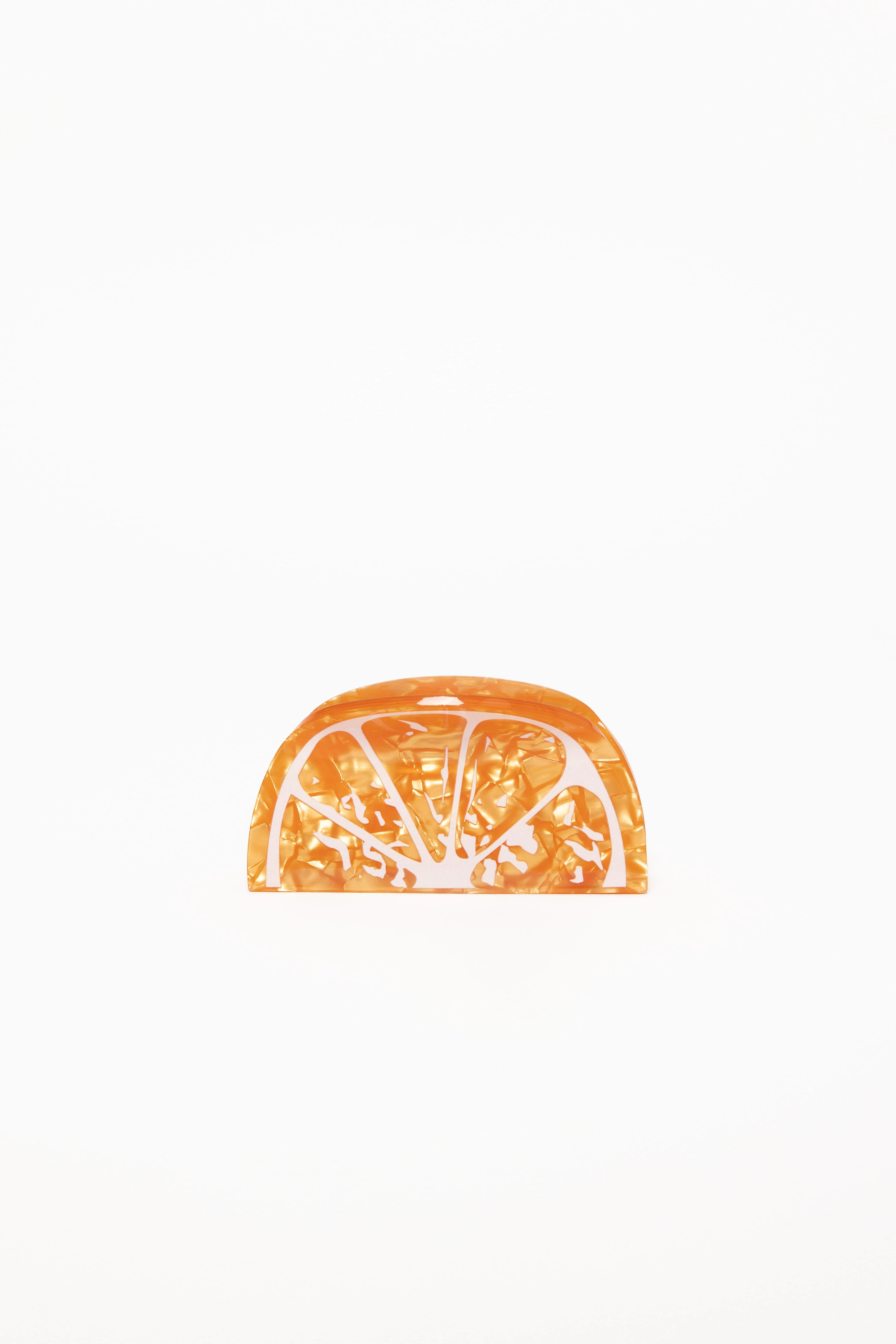 Clem Hair Clip - Orange