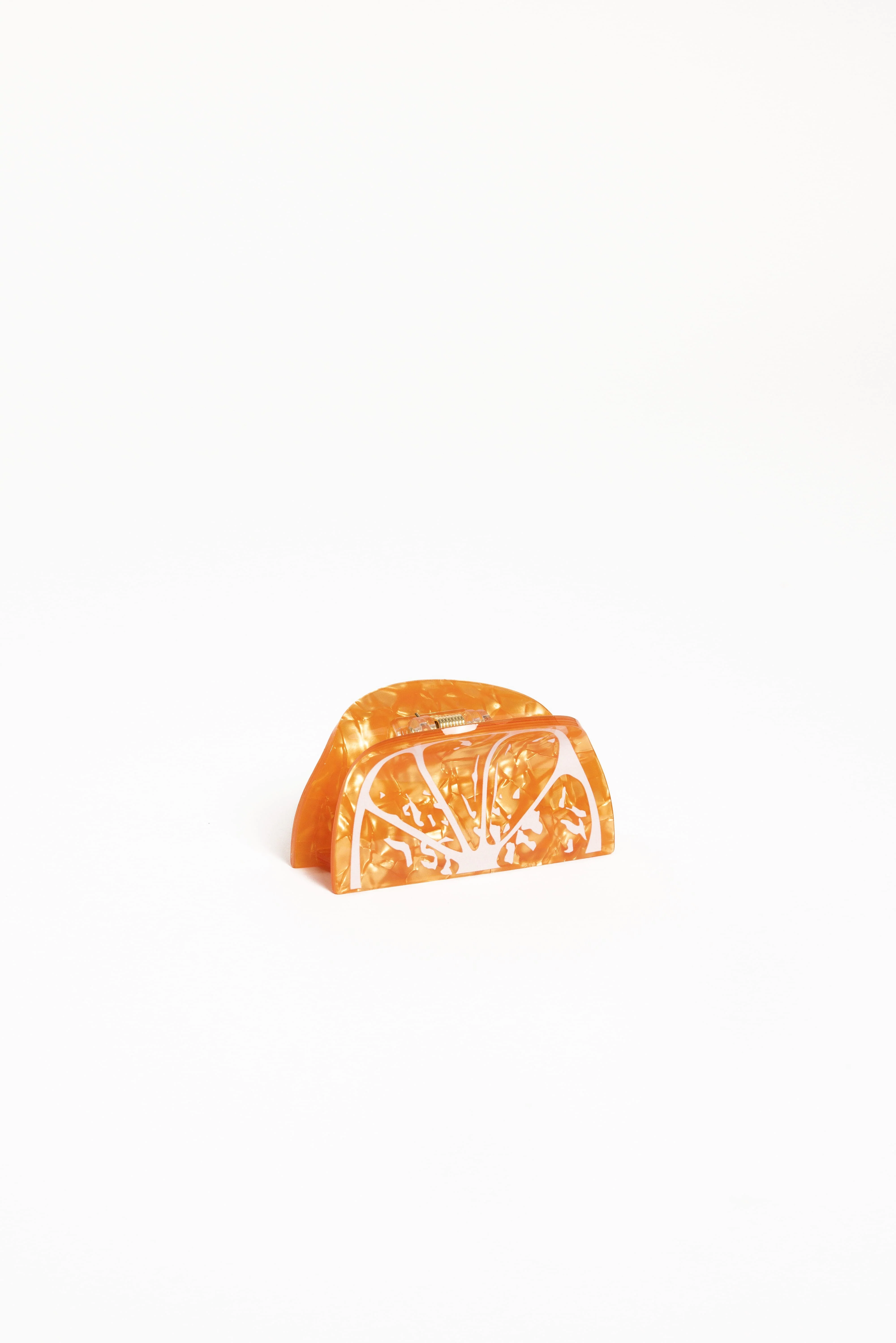 Clem Hair Clip - Orange - Image 2