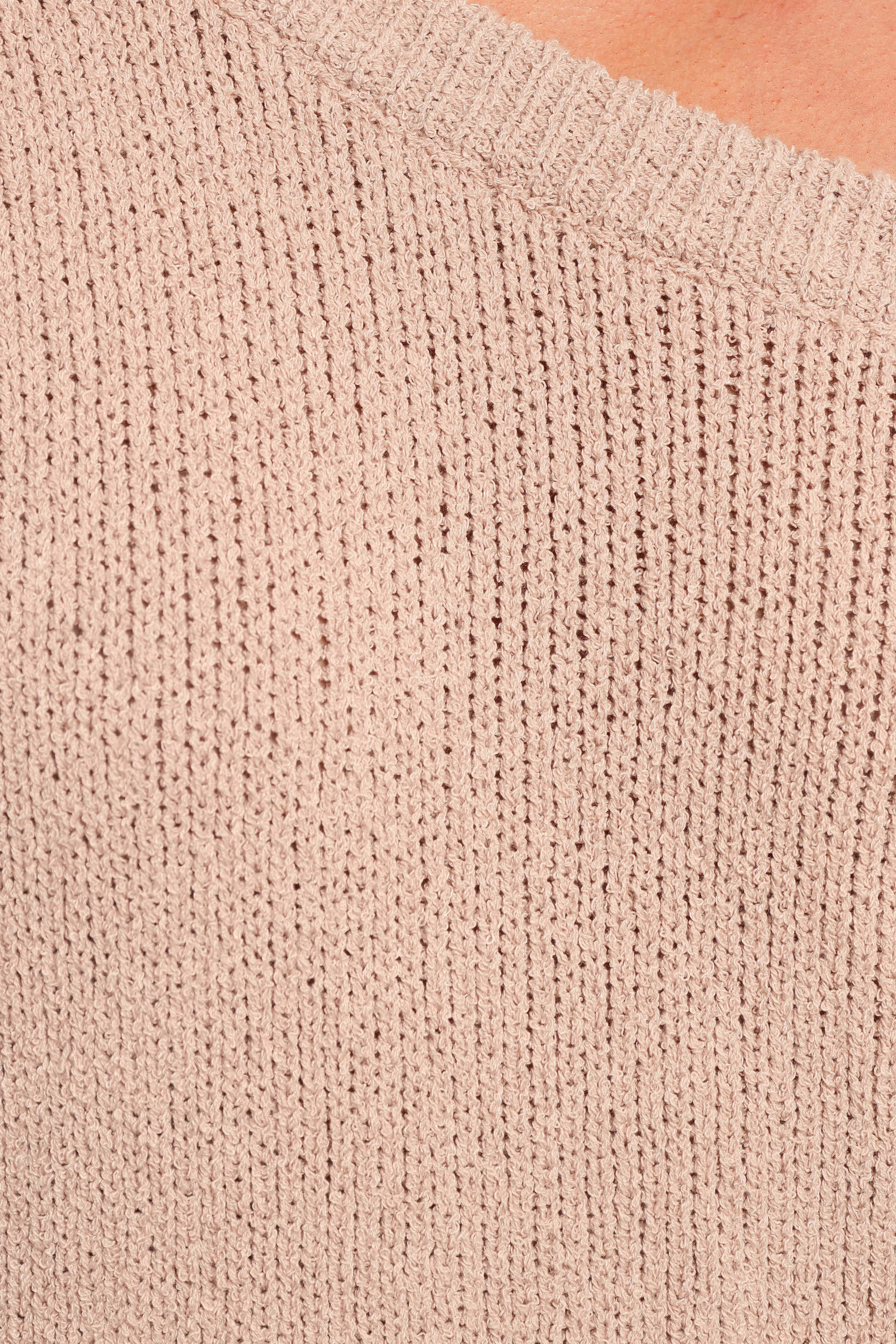 Coco Knit Top - Beige - Image 7