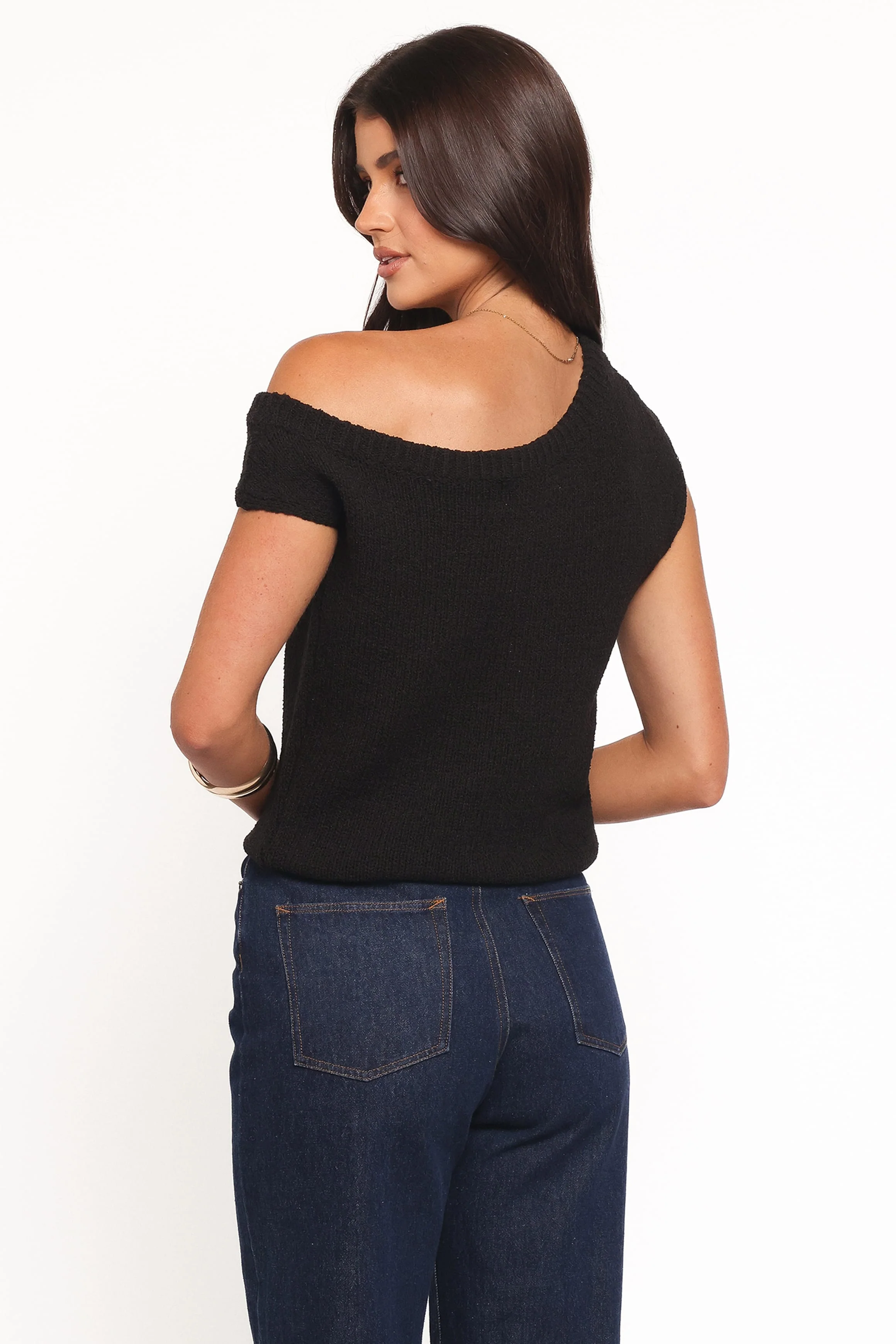 Coco Knit Top - Black - Image 5