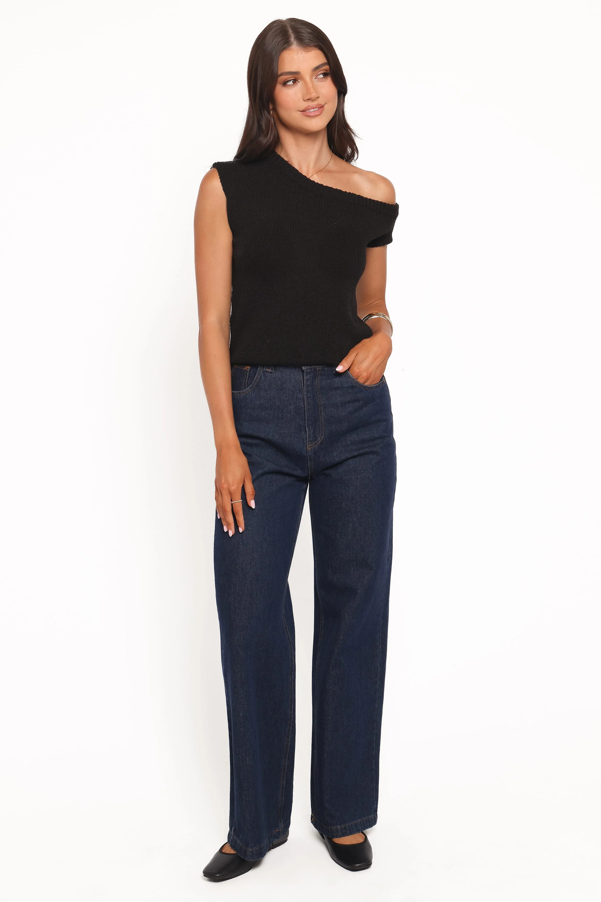 Coco Knit Top - Black - Image 6