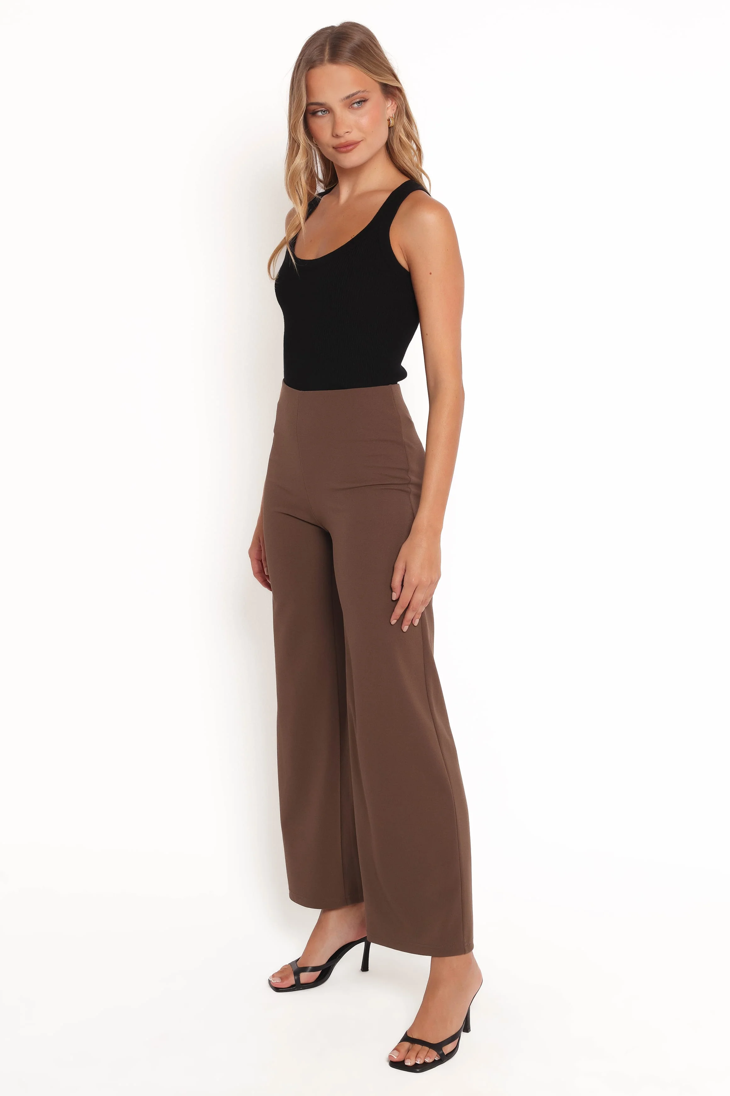 Colette Pants - Brown - Image 3