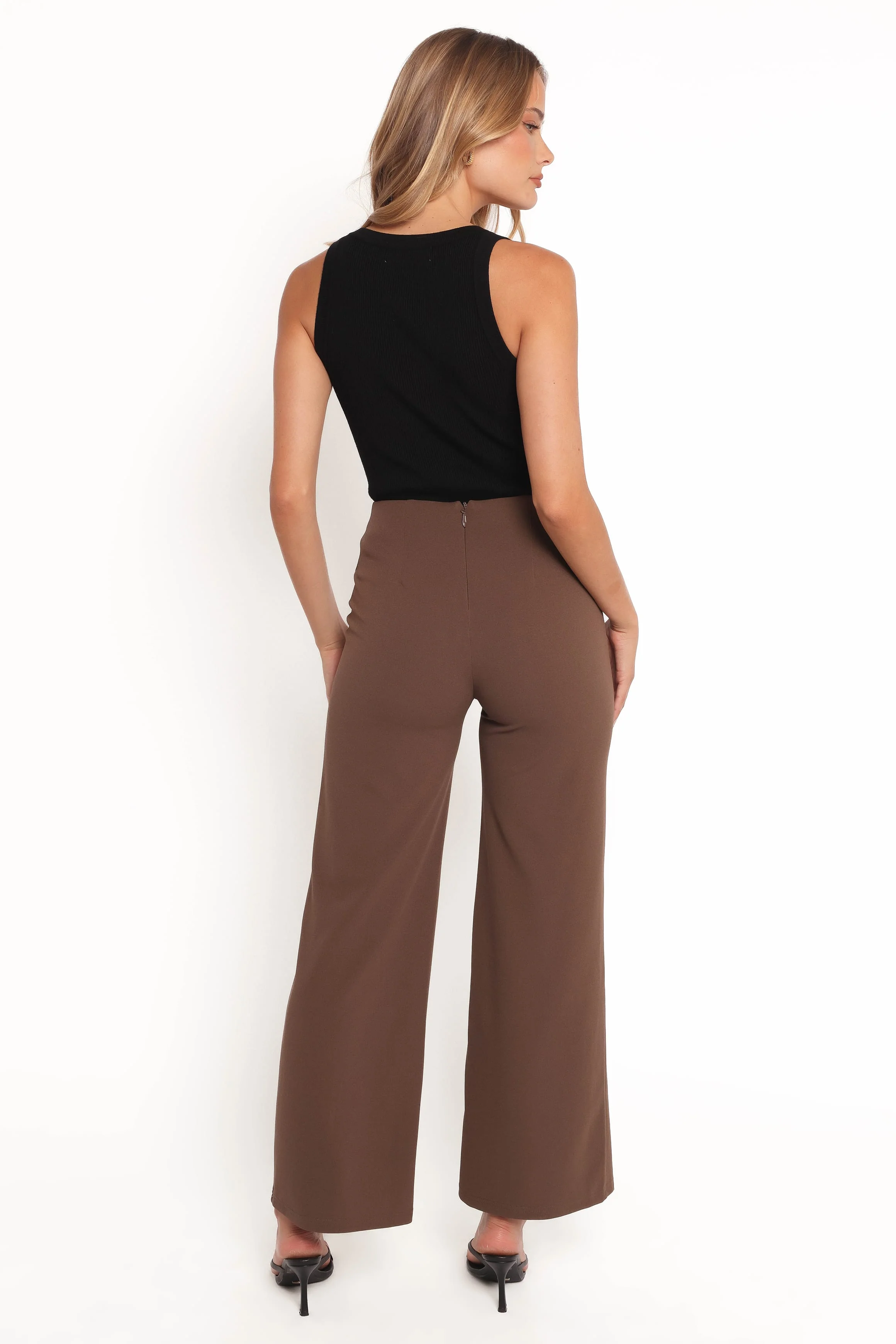 Colette Pants - Brown - Image 4