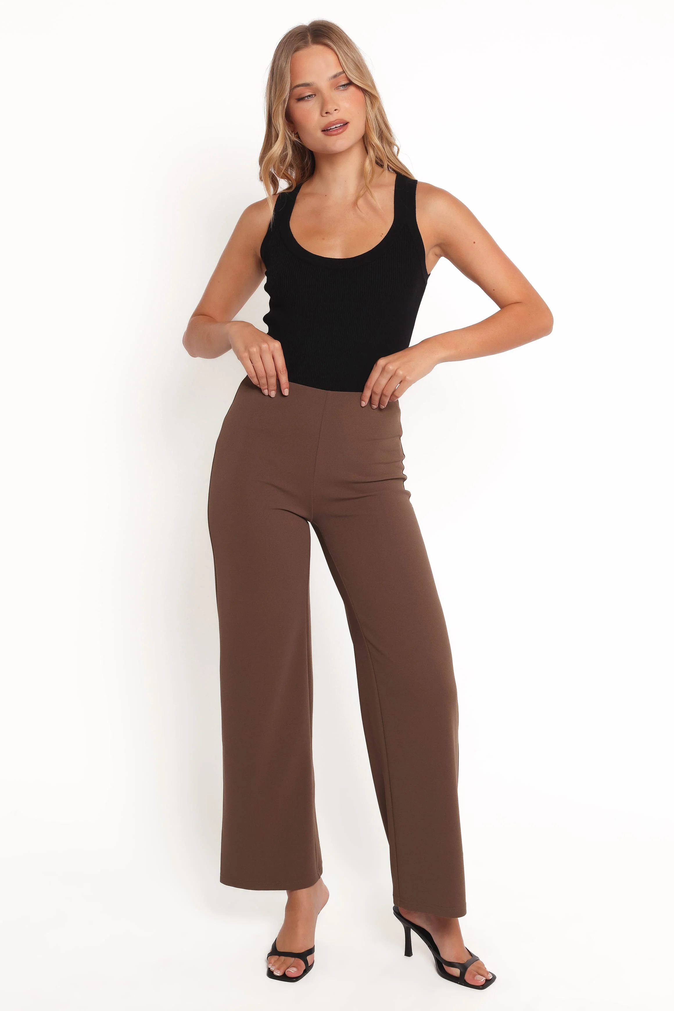 Colette Pants - Brown - Image 6