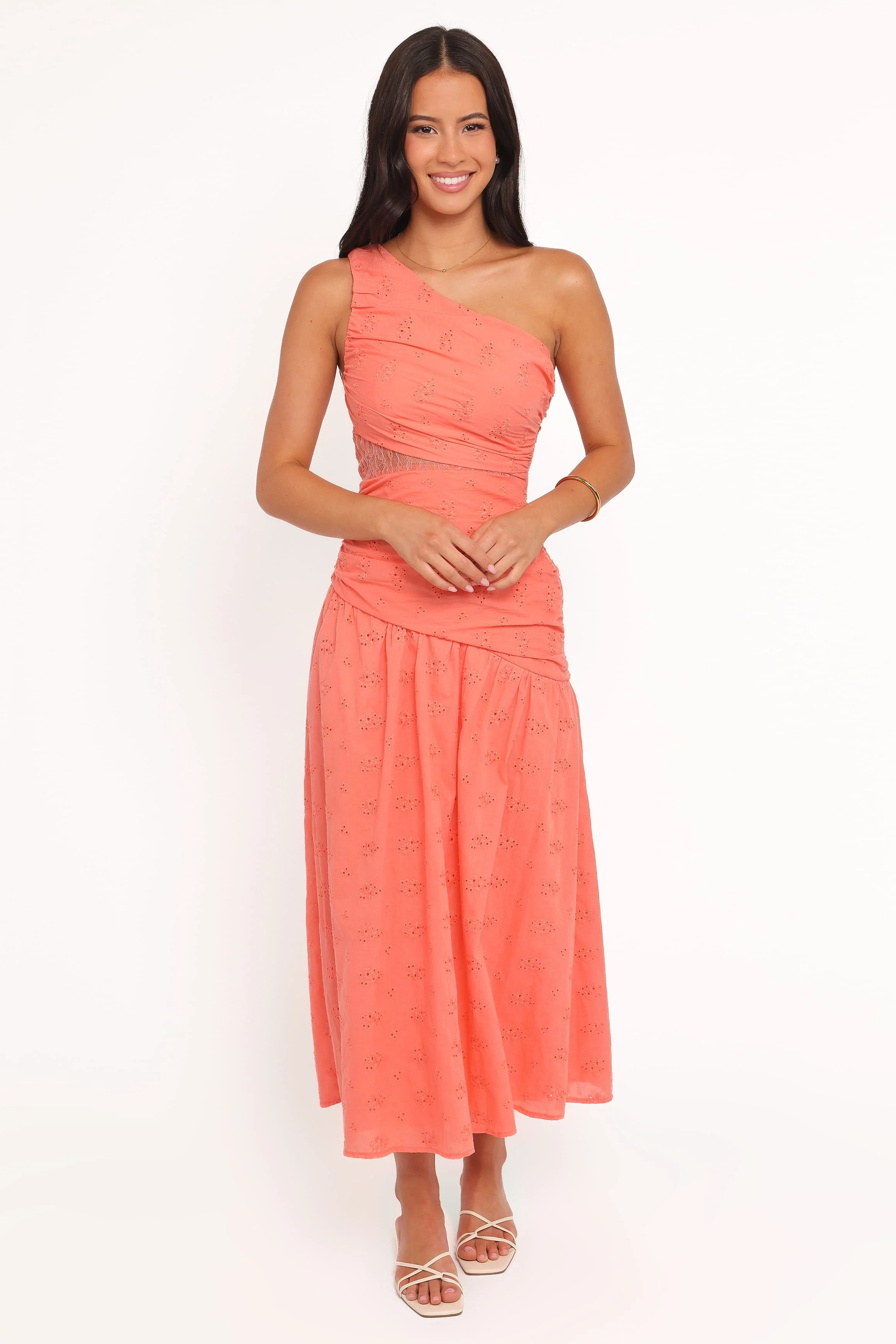 Corinne Maxi Dress - Coral - Image 2