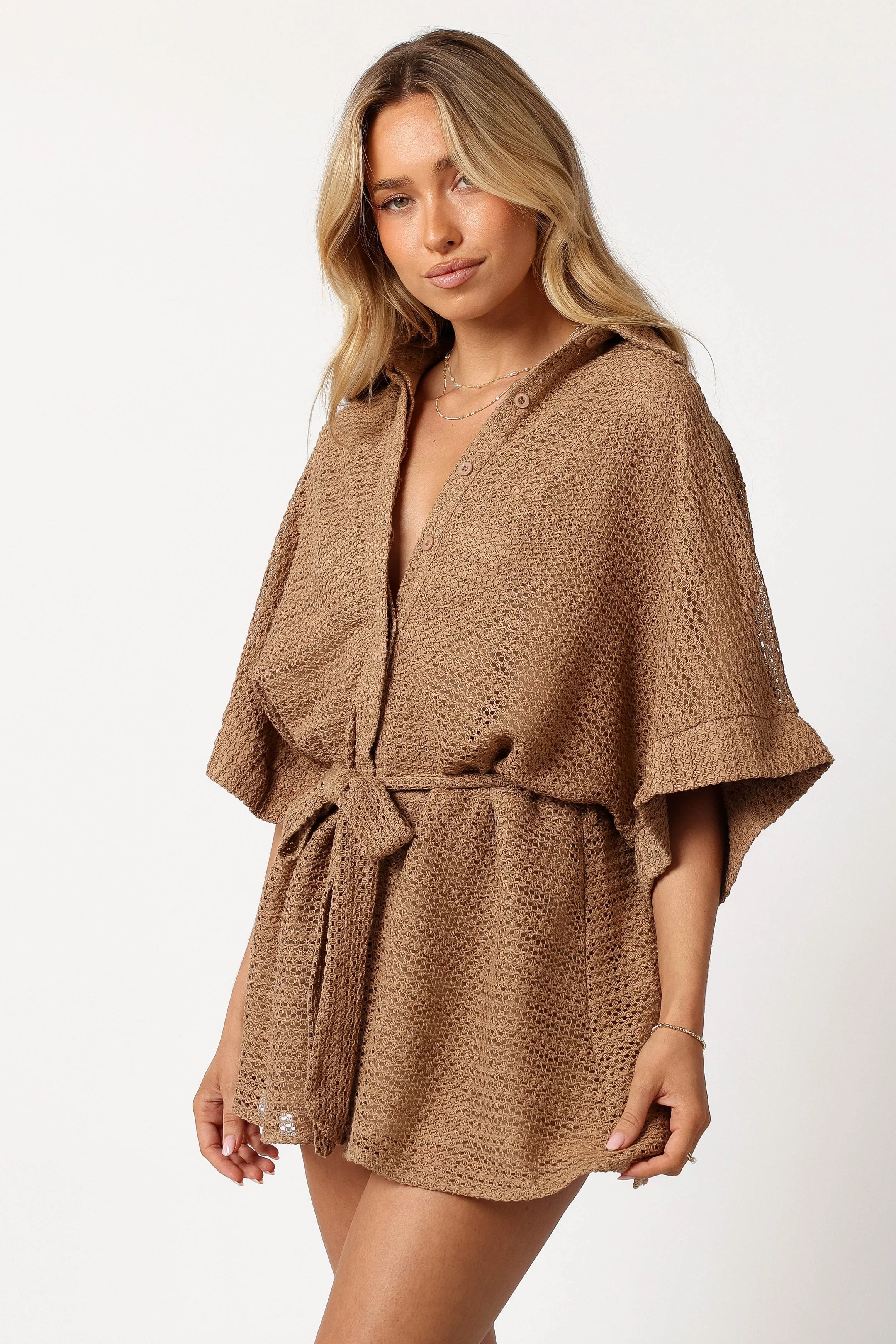 Culpo Playsuit - Mocha - Image 6