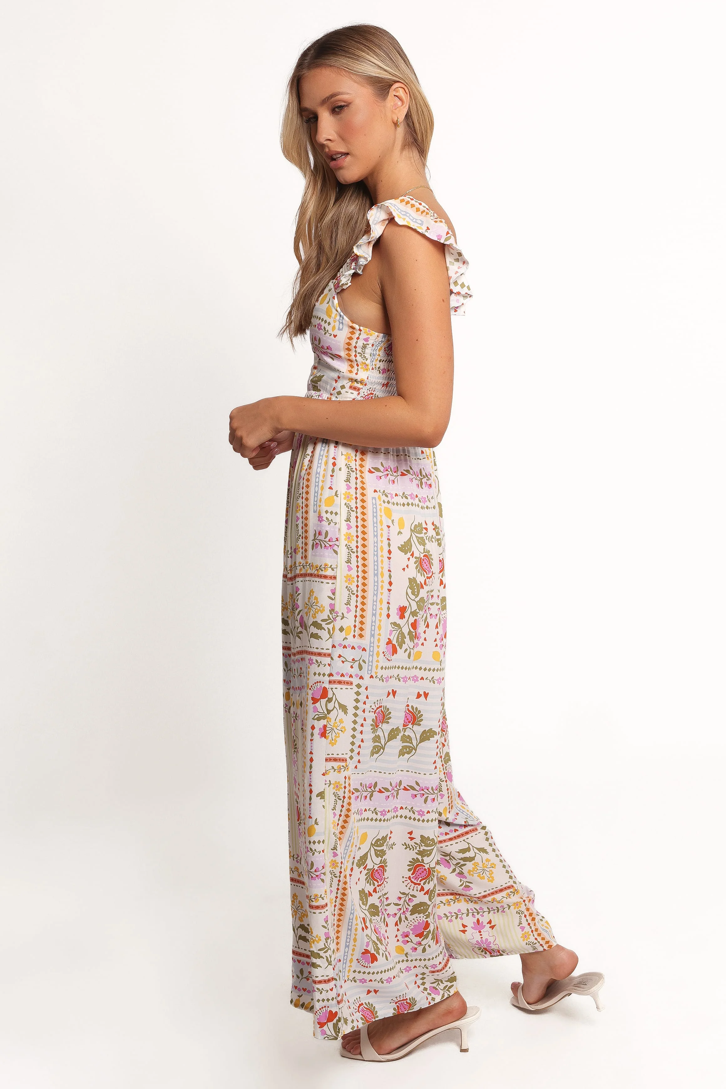 Cypress Jumpsuit - Floral Tile - Image 3
