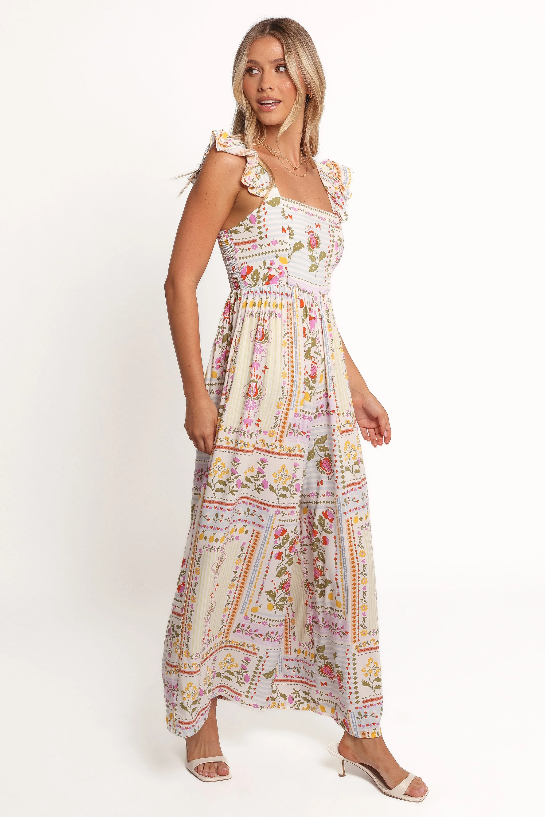 Cypress Jumpsuit - Floral Tile - Image 5