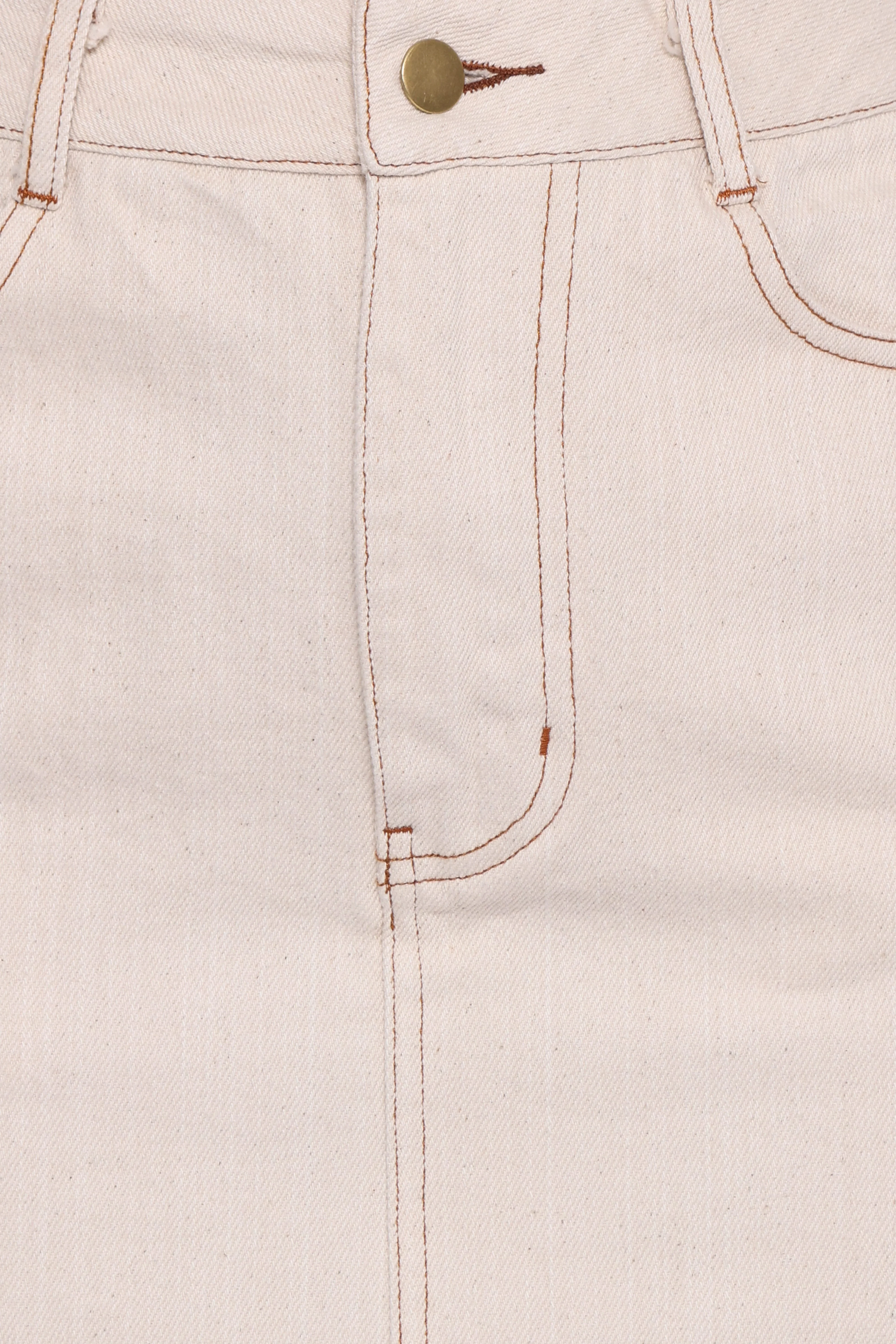 Dana Denim Midi Skirt - Bone - Image 7