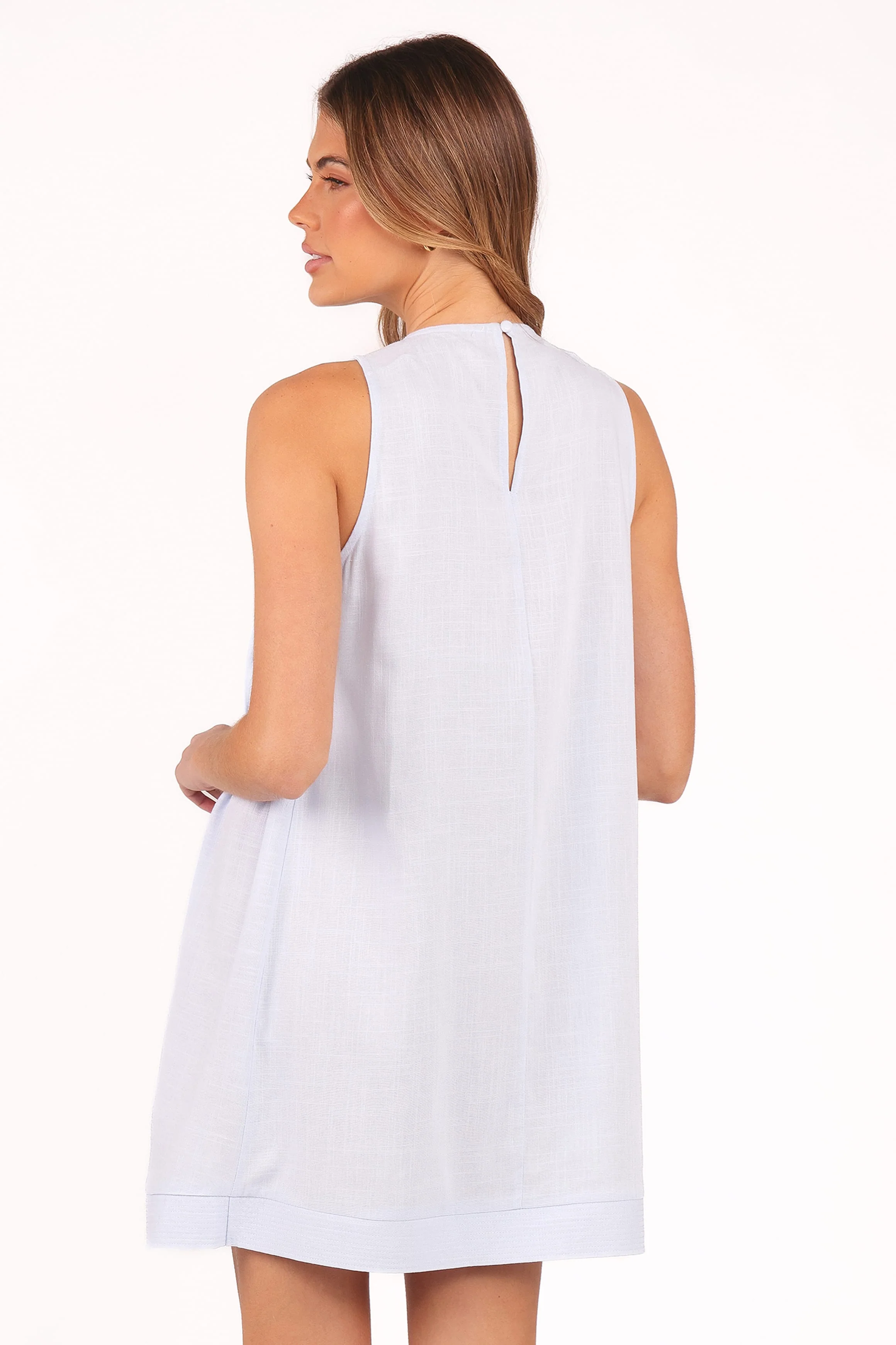 Daniela Mini Dress - Blue - Image 4