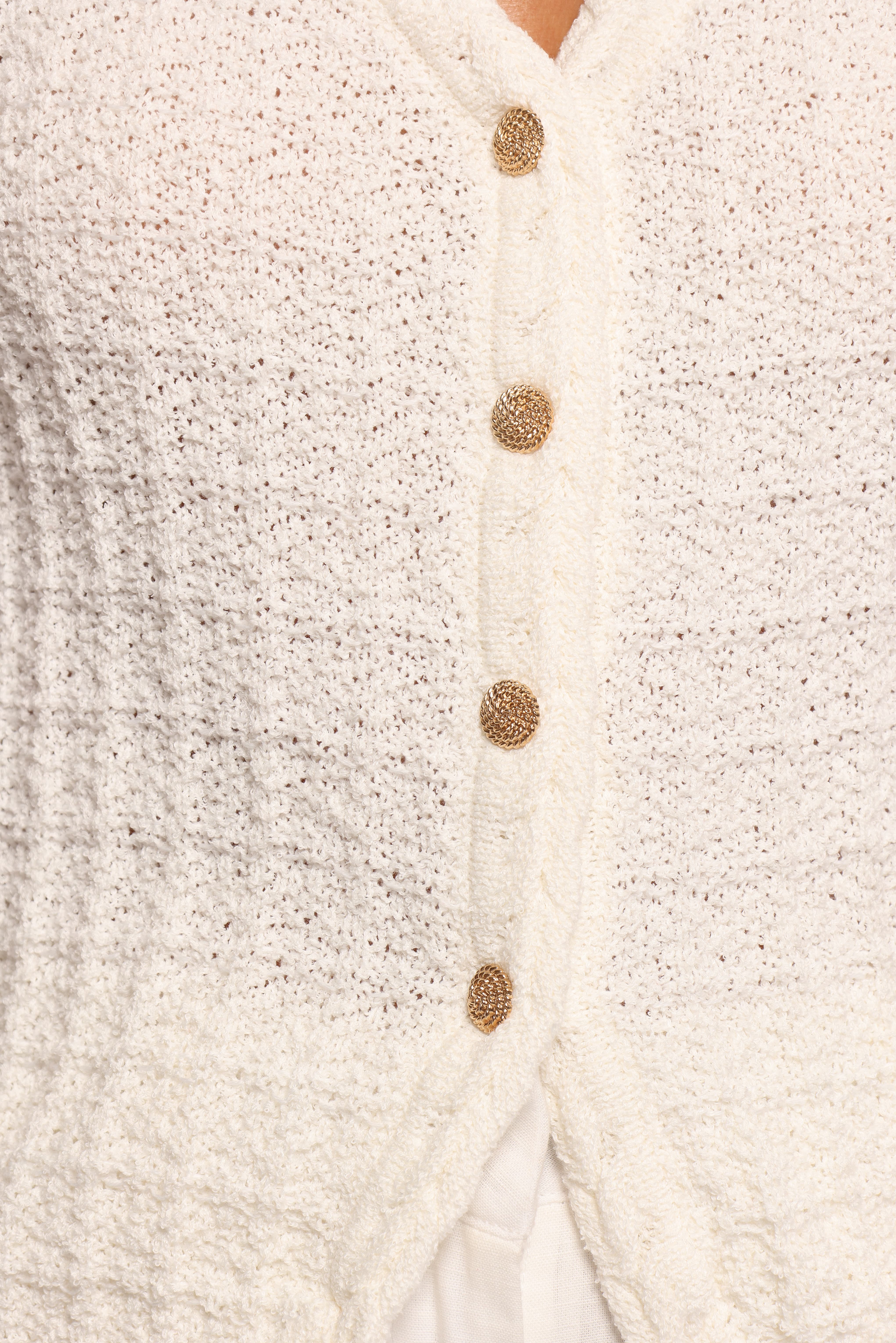 Davis Knit Vest - White - Image 10