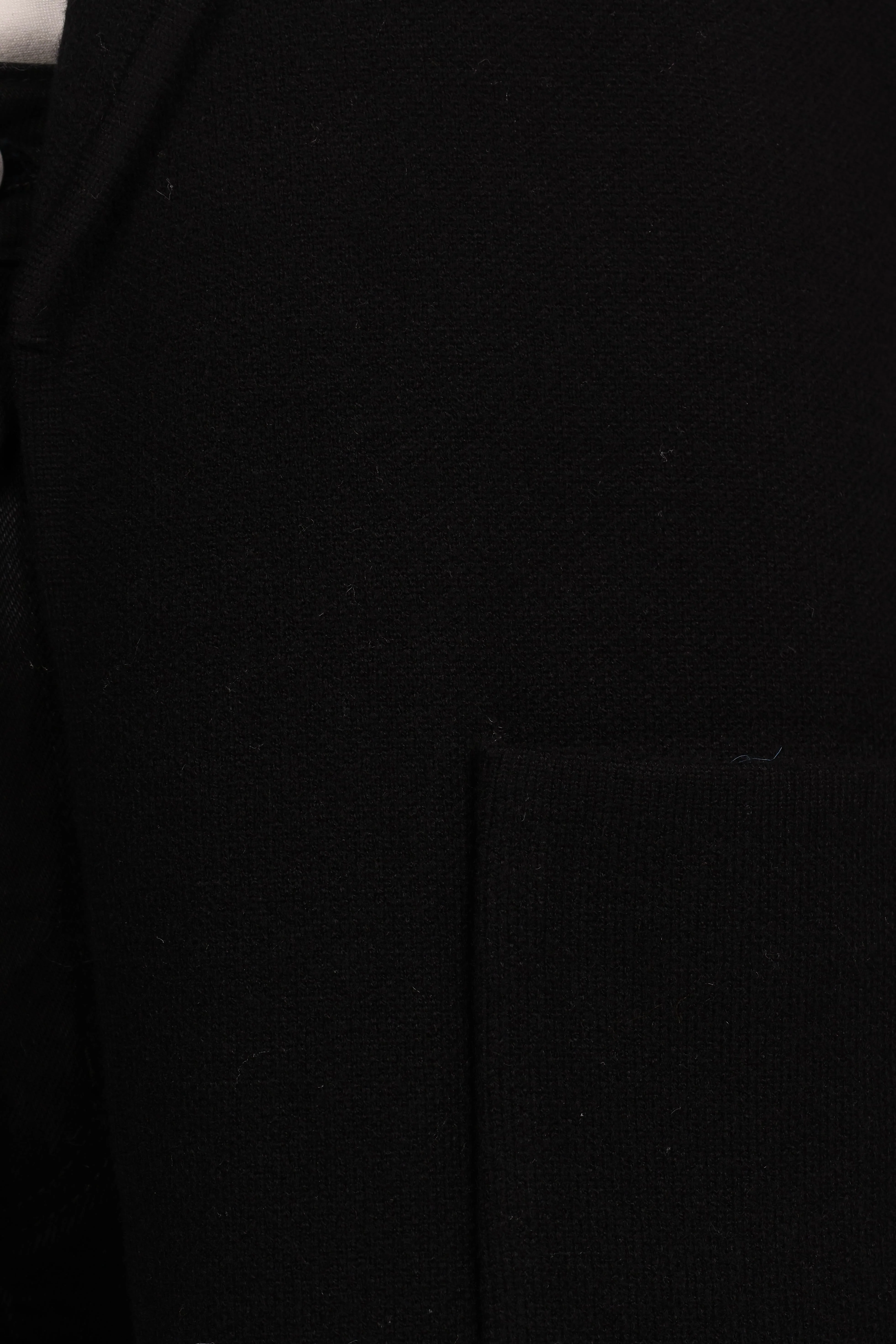 Decker Waist Tie Coatigan - Black - Image 8