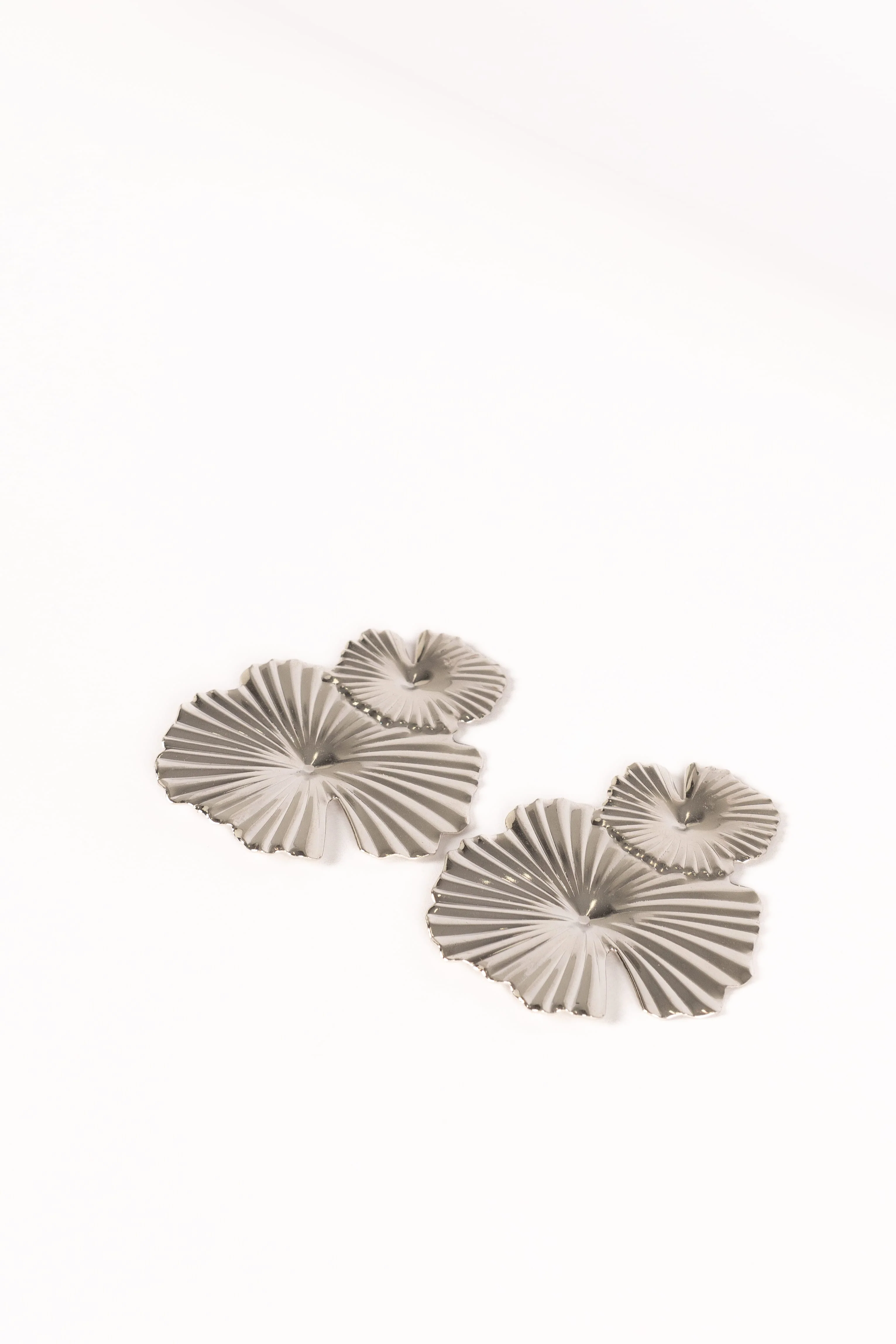 Delia Earrings - Silver - Image 2