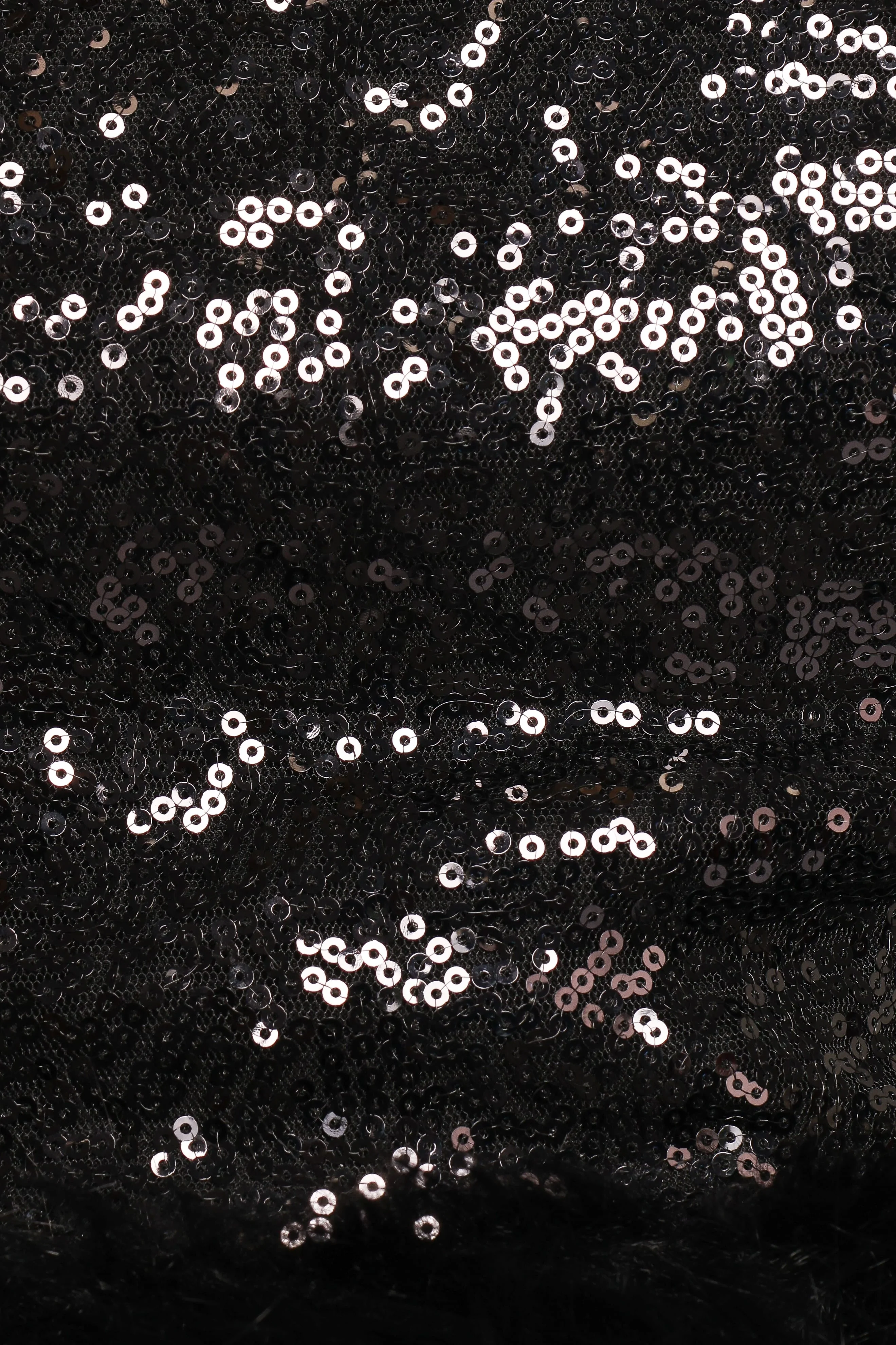 Della Sequin Halter Top - Black - Image 9