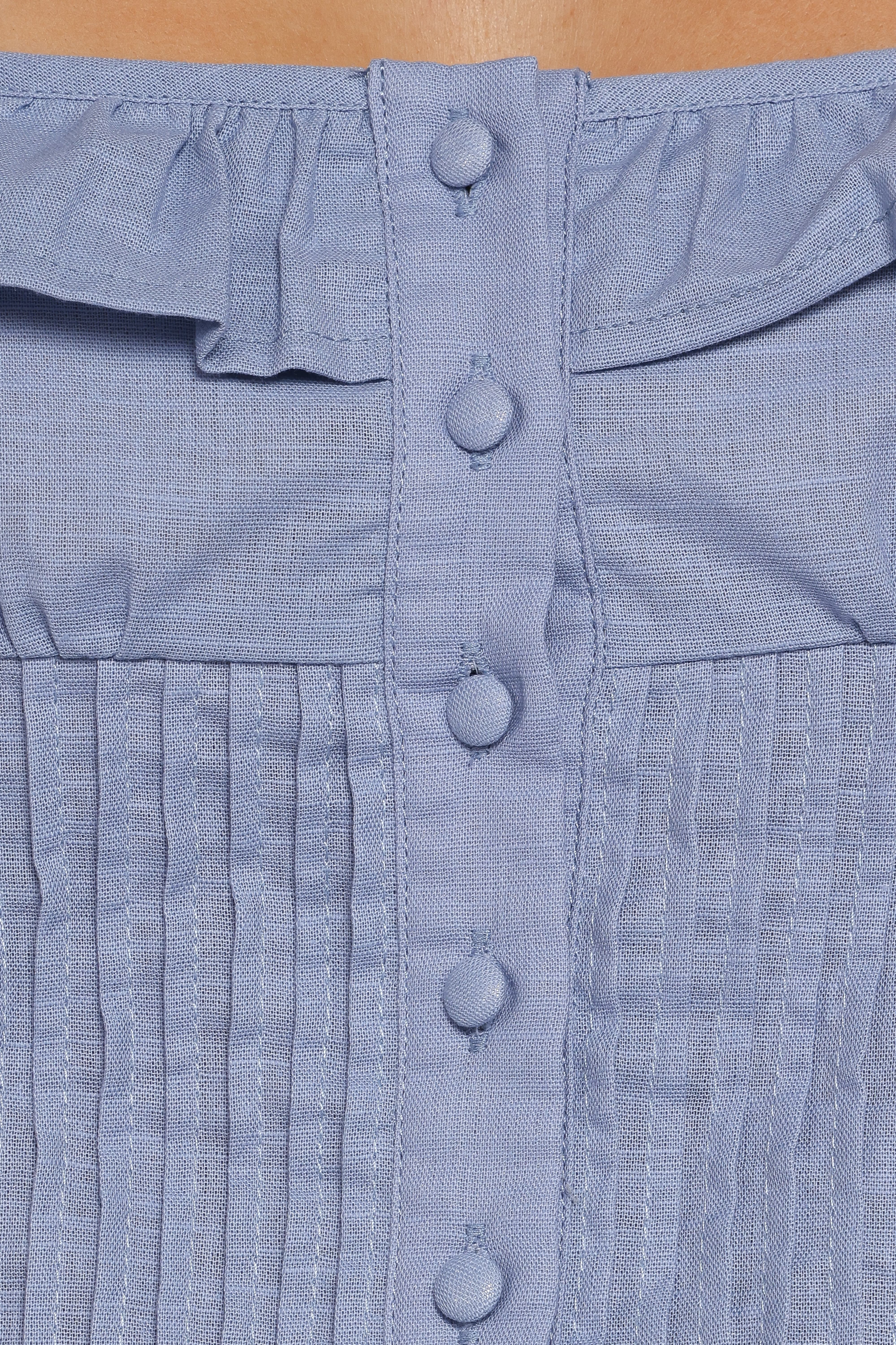 Dervla Top - Blue - Image 8