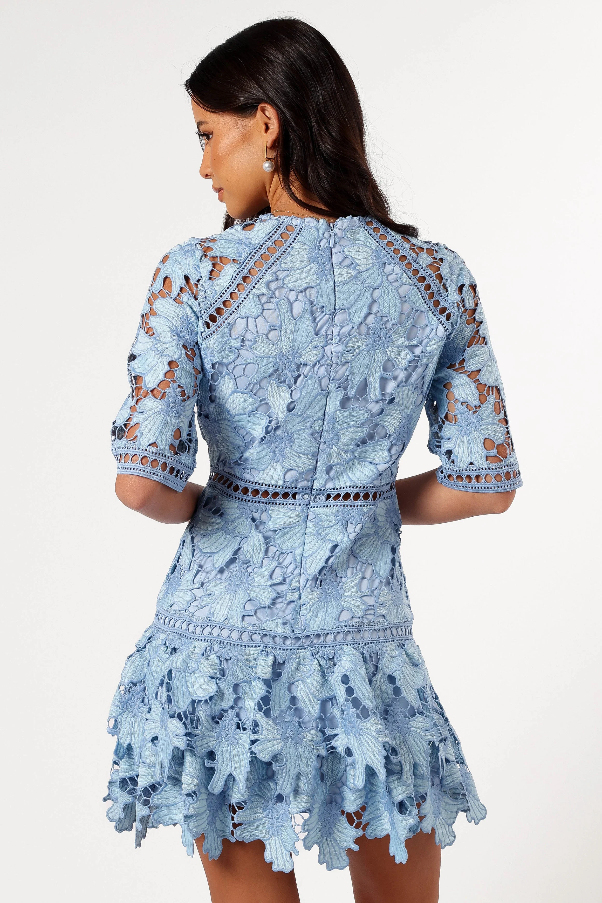 Destan Mini Dress - Blue Multi - Image 4
