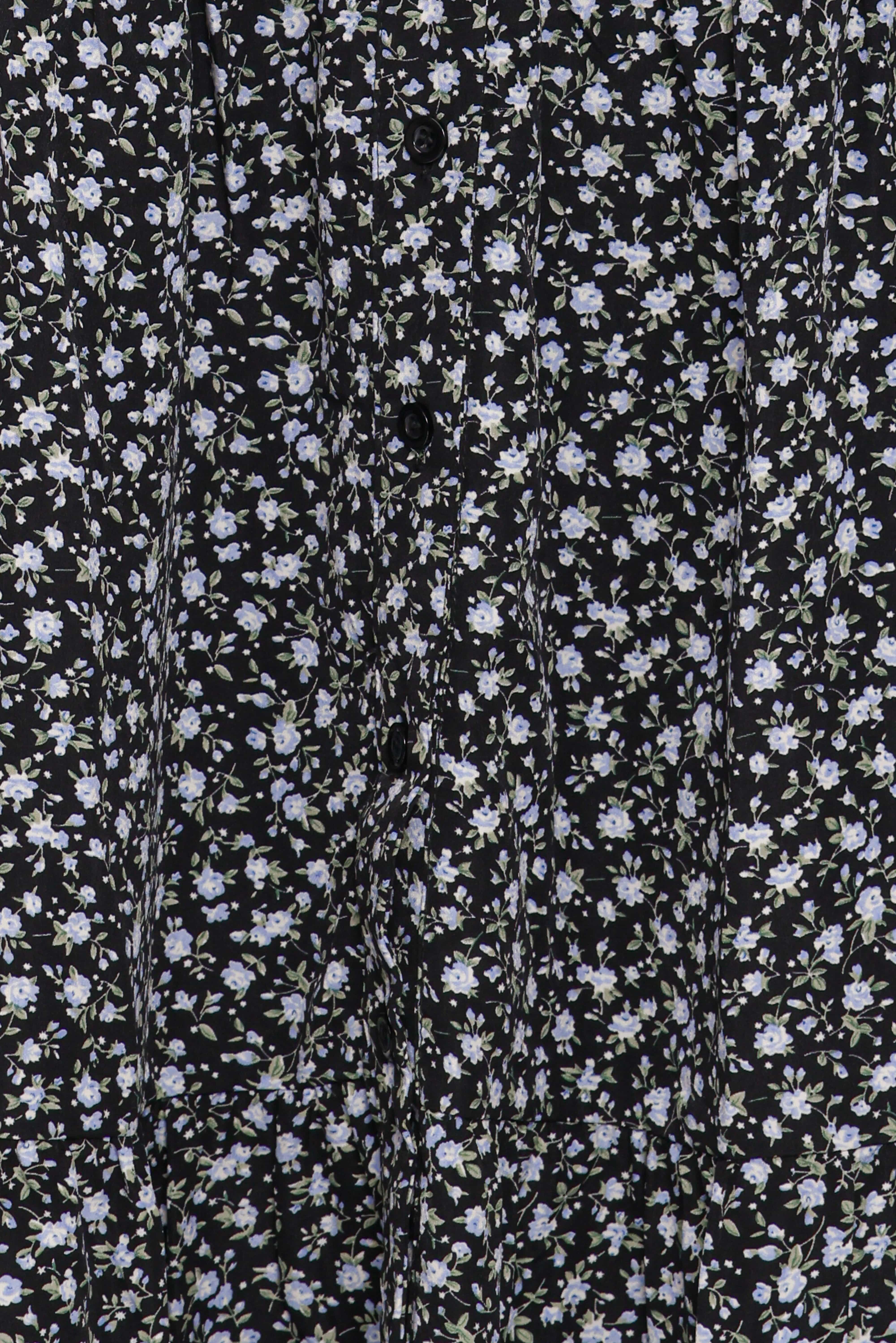 Dixon Maxi Dress - Black Ditsy Floral - Image 8