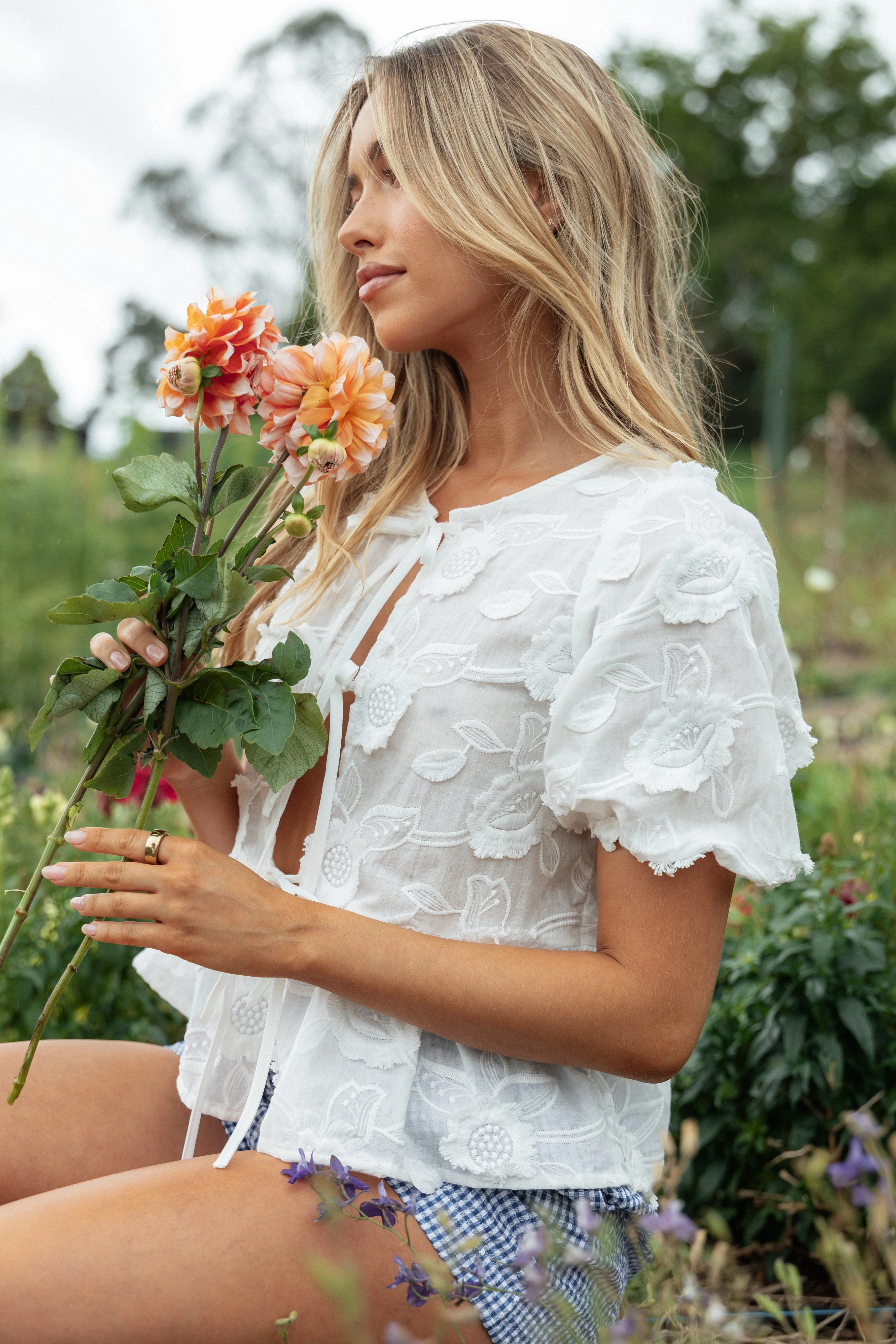 Doris Top - White - Image 8