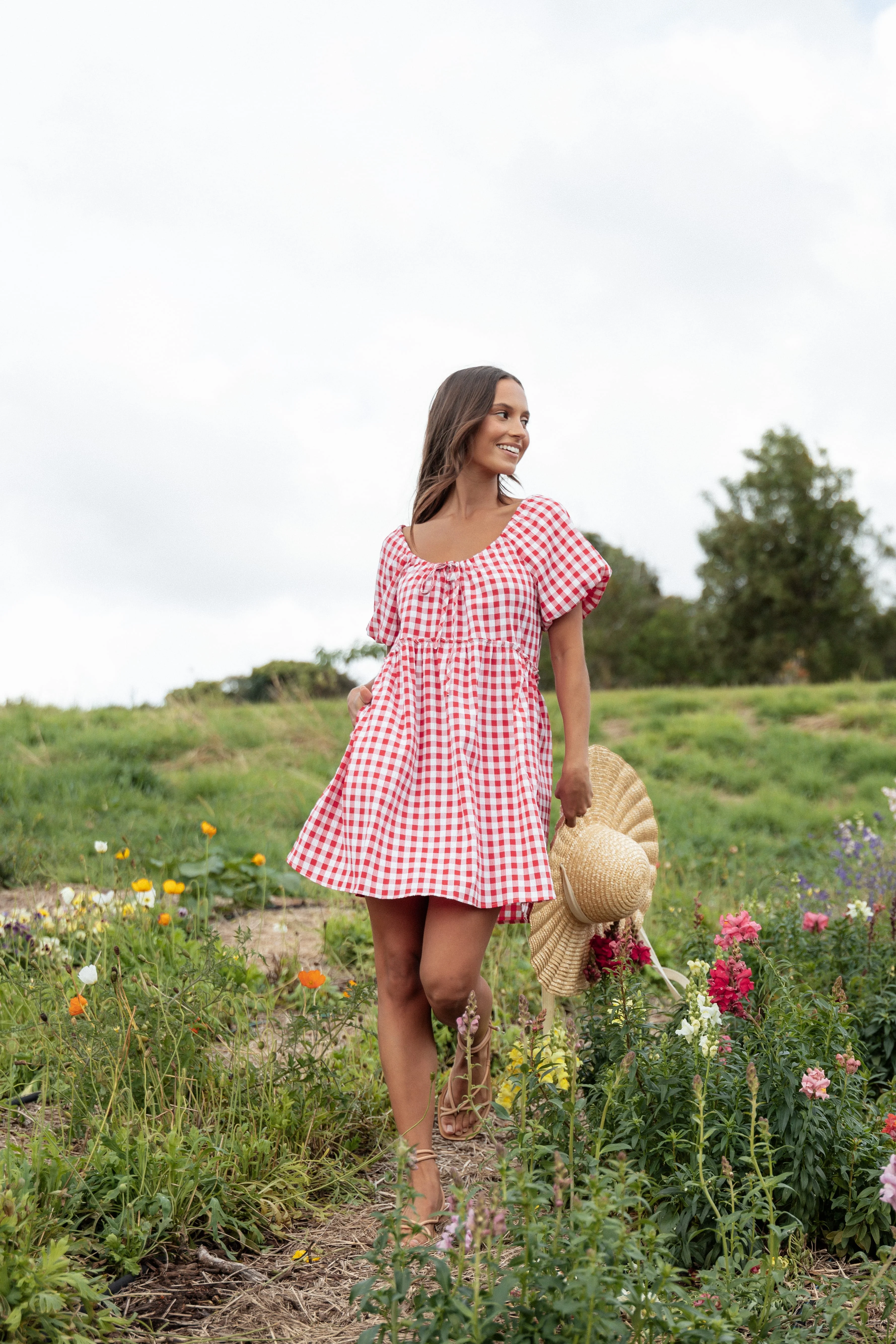 Dorothea Mini Dress - Red - Image 10