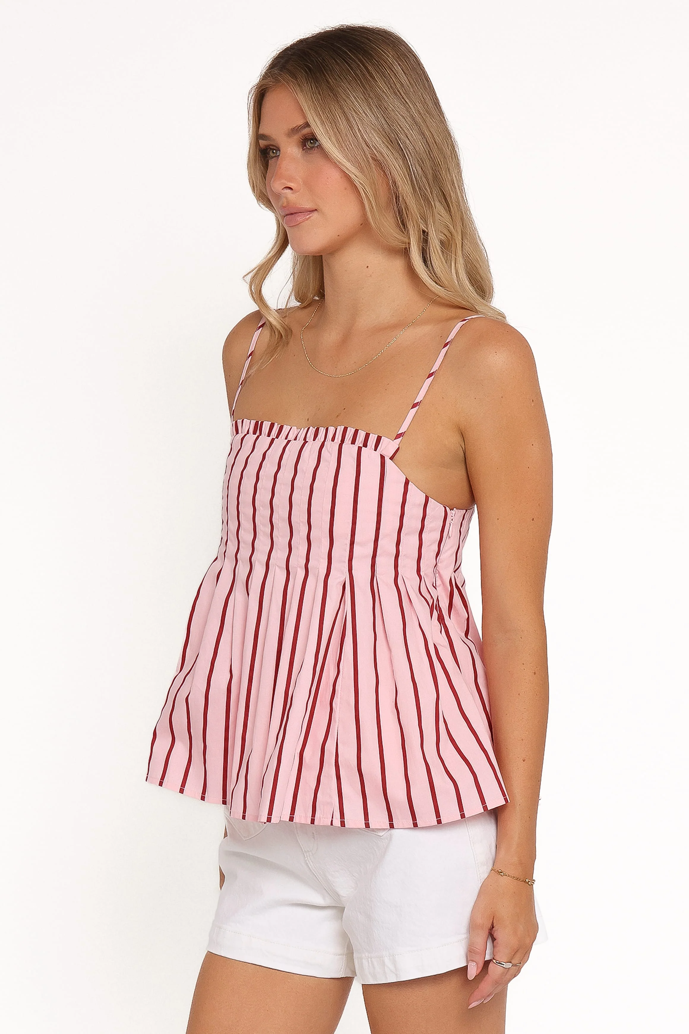 Dulce Top - Pink Stripe - Image 4