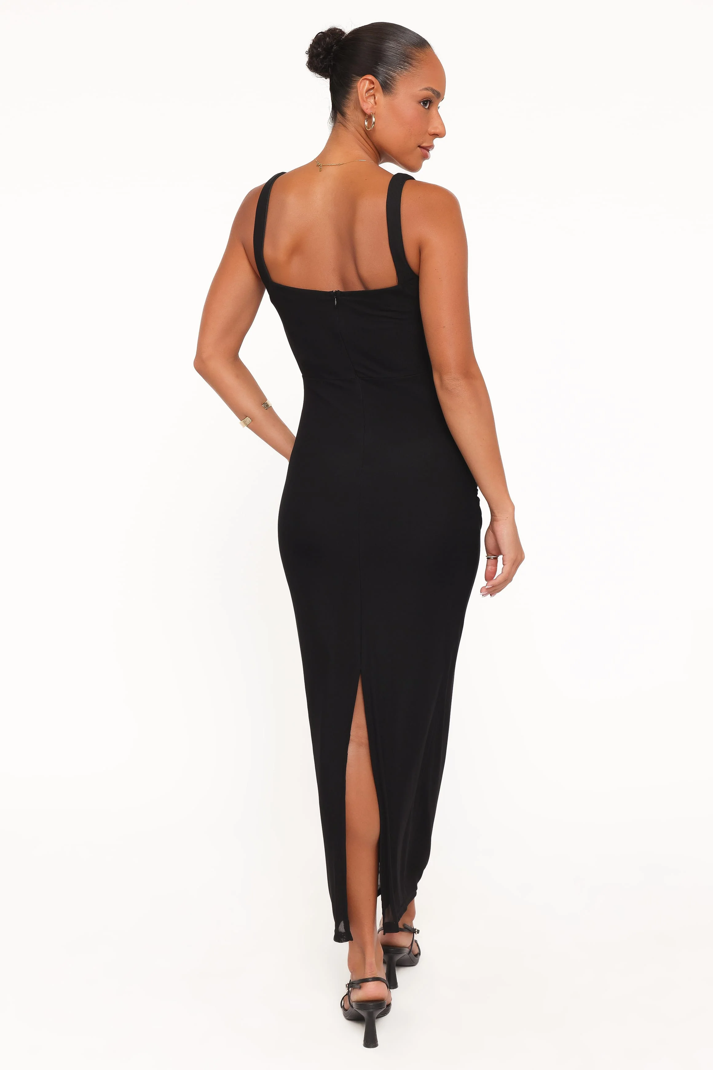 Eira Maxi Dress - Black - Image 4