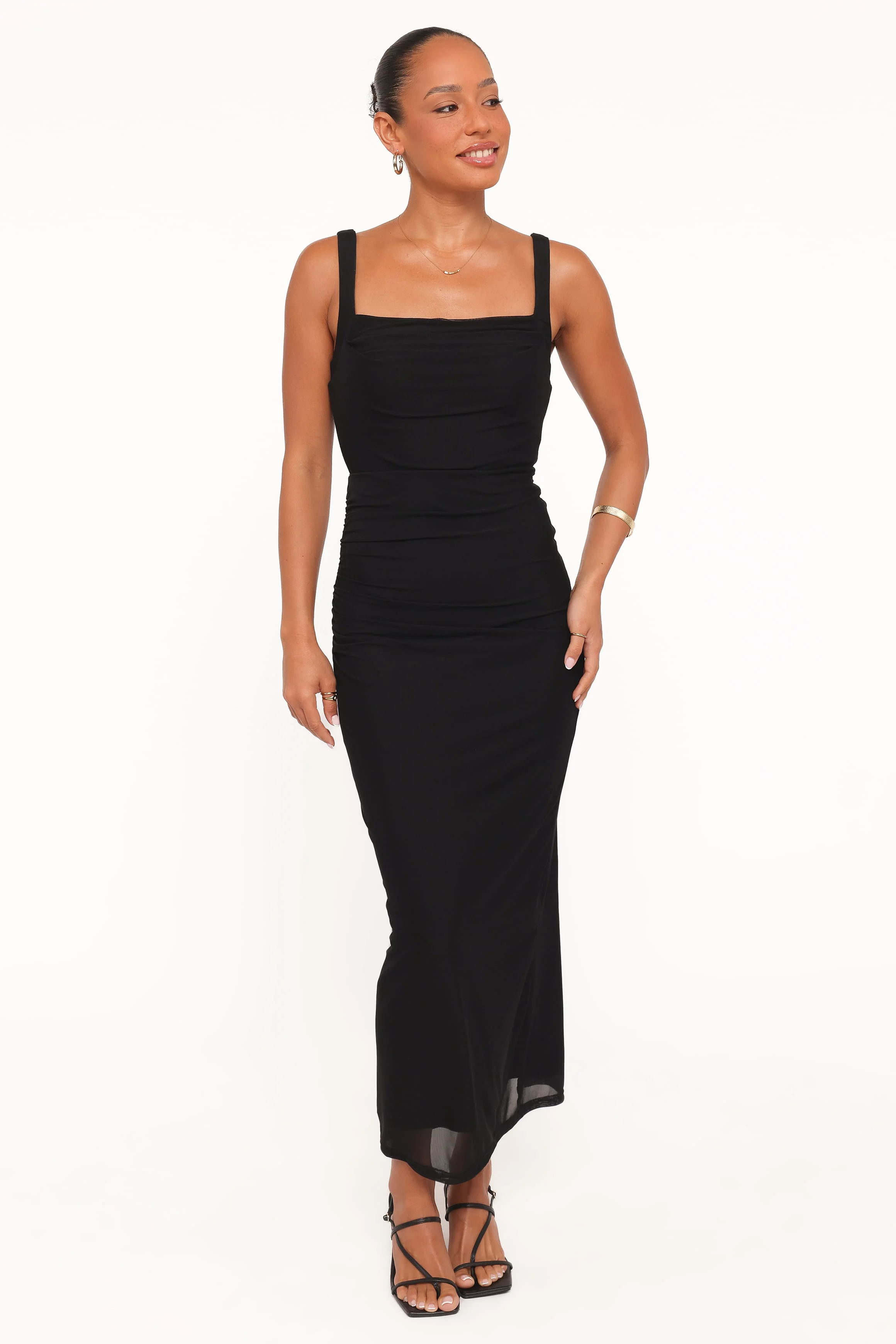 Eira Maxi Dress - Black - Image 6