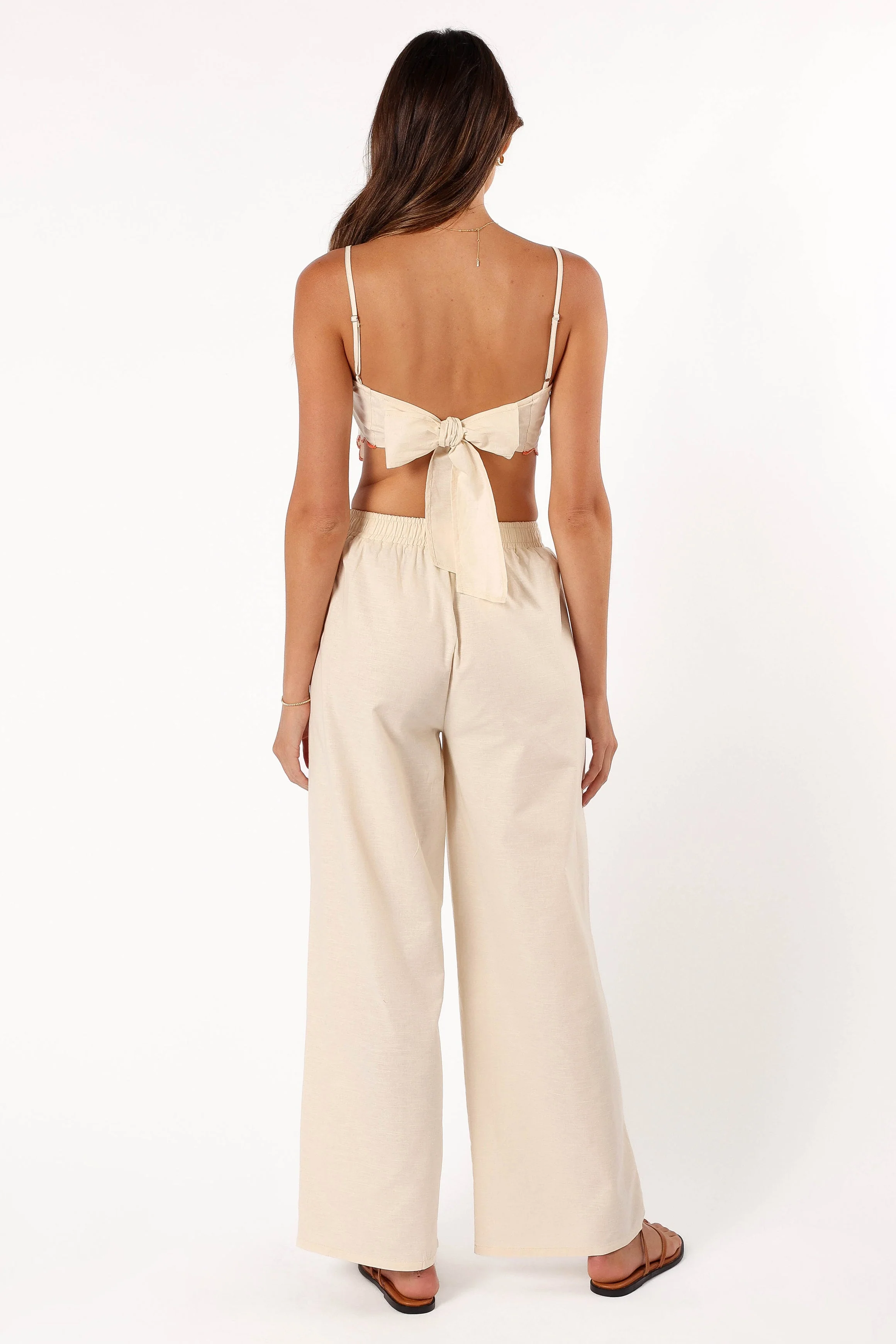 Elizabeth Pant Set - Light Taupe - Image 5