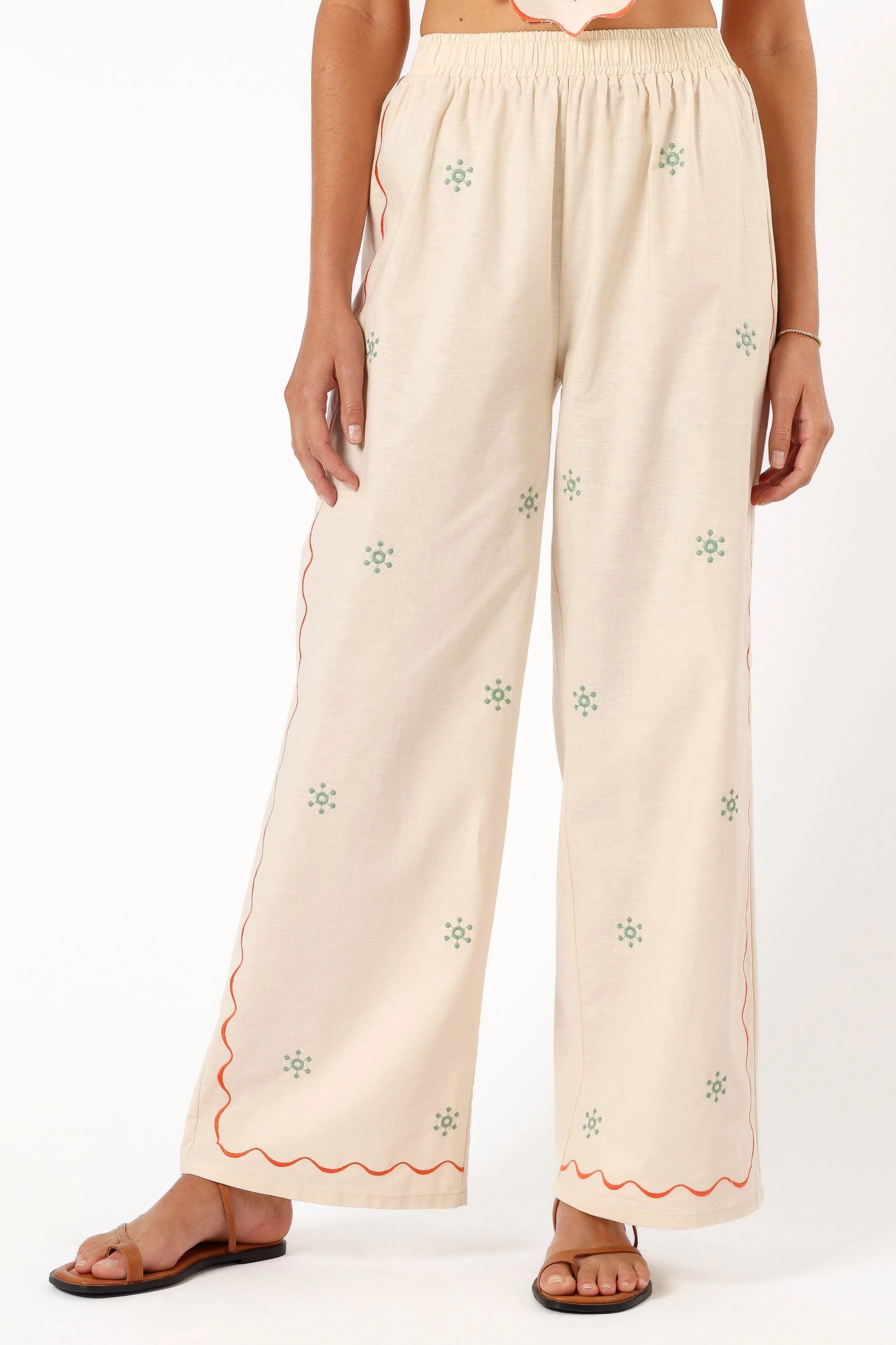 Elizabeth Pant Set - Light Taupe - Image 7