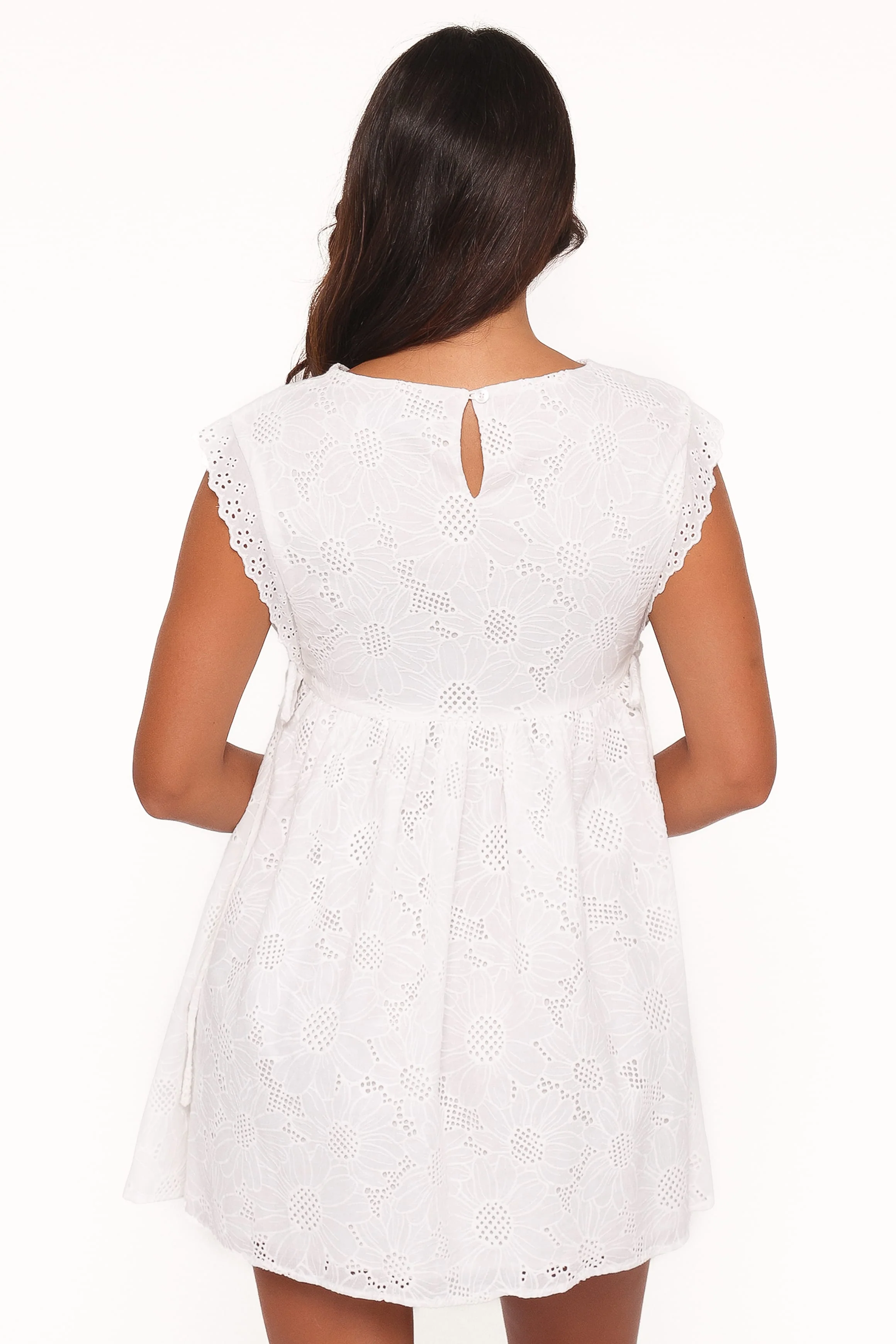 Elliott Mini Dress - White - Image 5