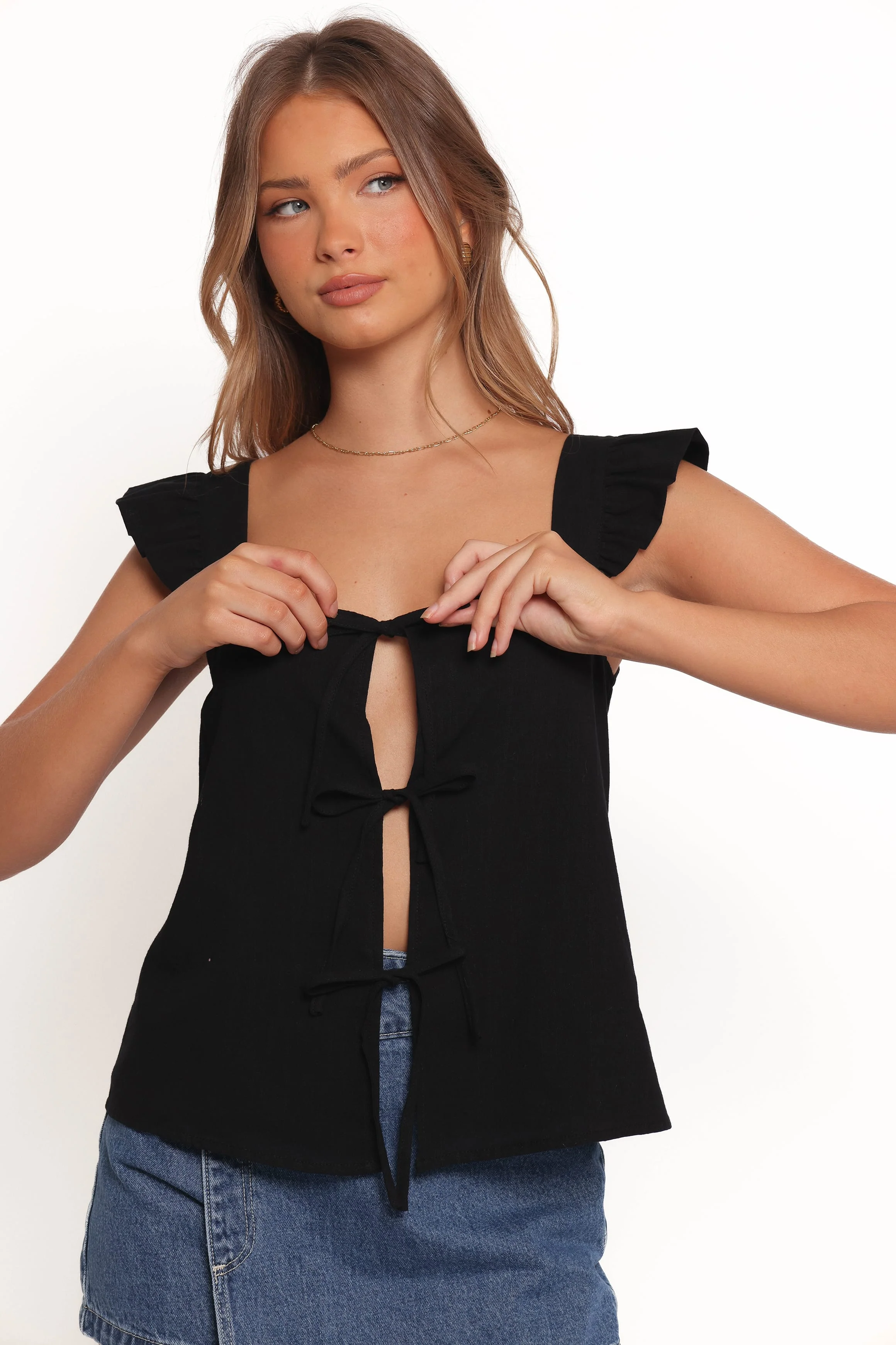Elsie Top - Black - Image 7