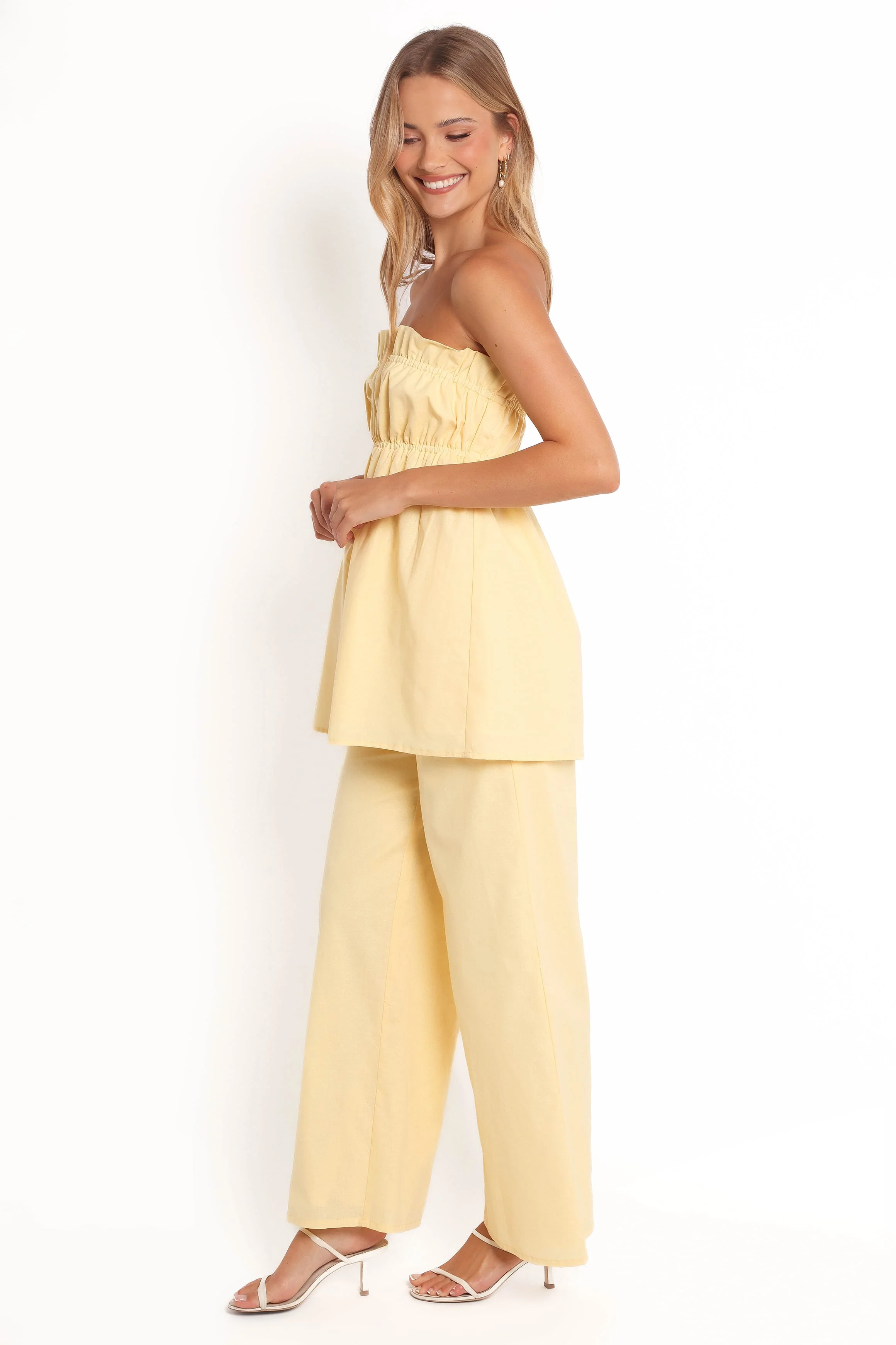 Ember Cotton Pants - Butter Yellow - Image 4