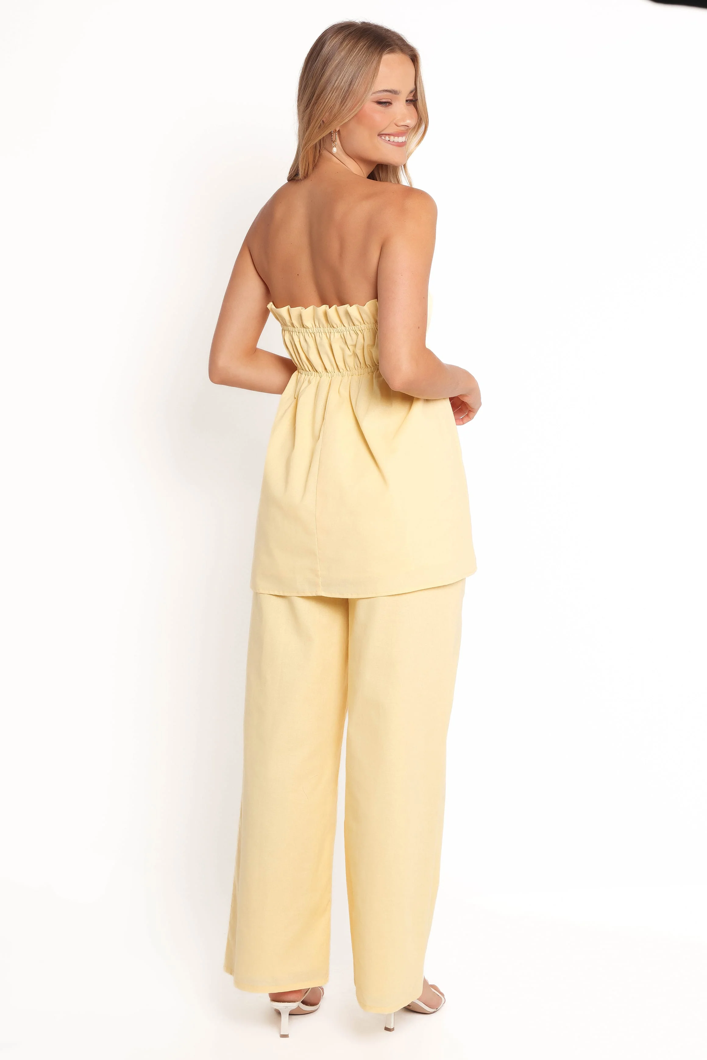 Ember Cotton Pants - Butter Yellow - Image 5
