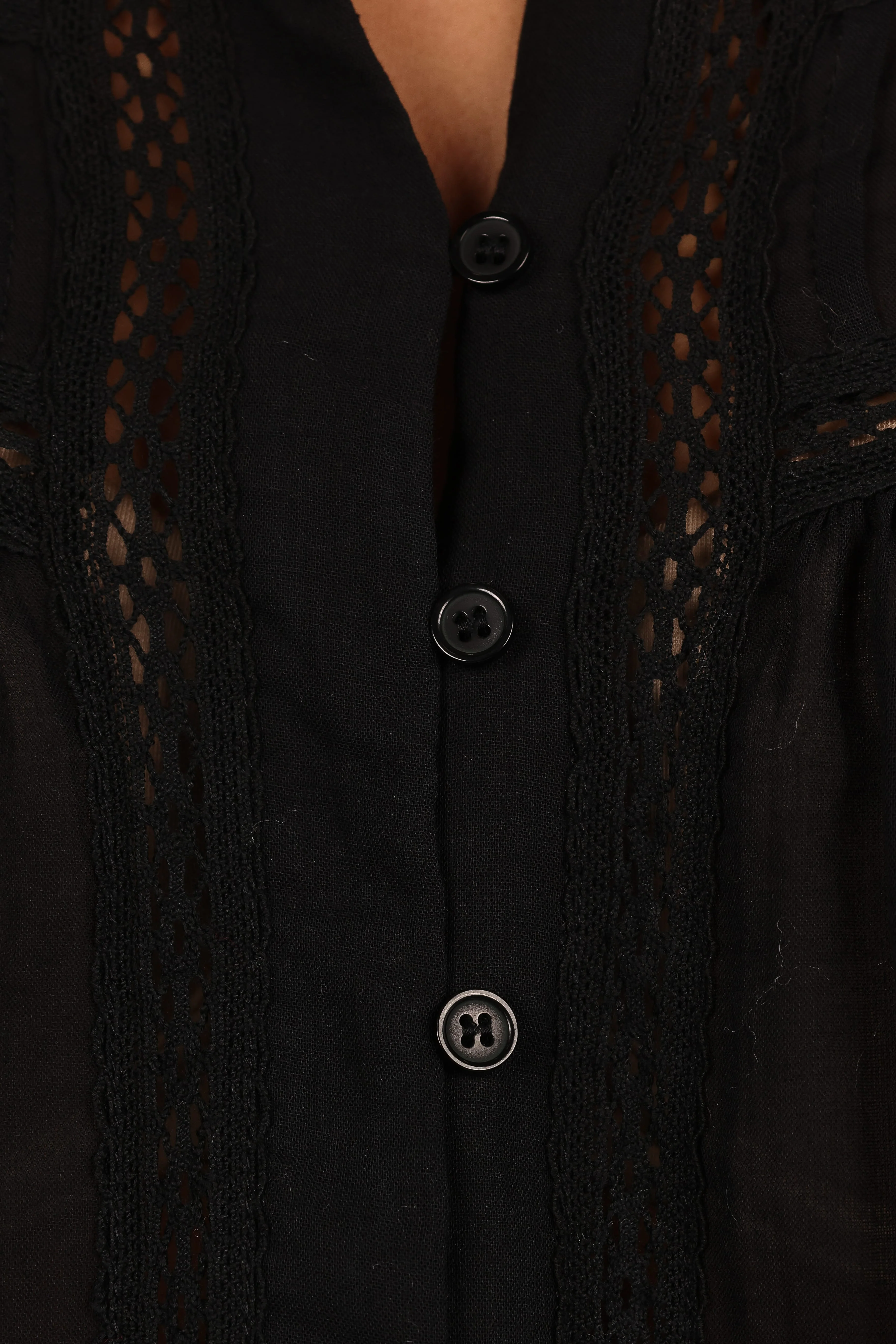 Emelia Top - Black - Image 9