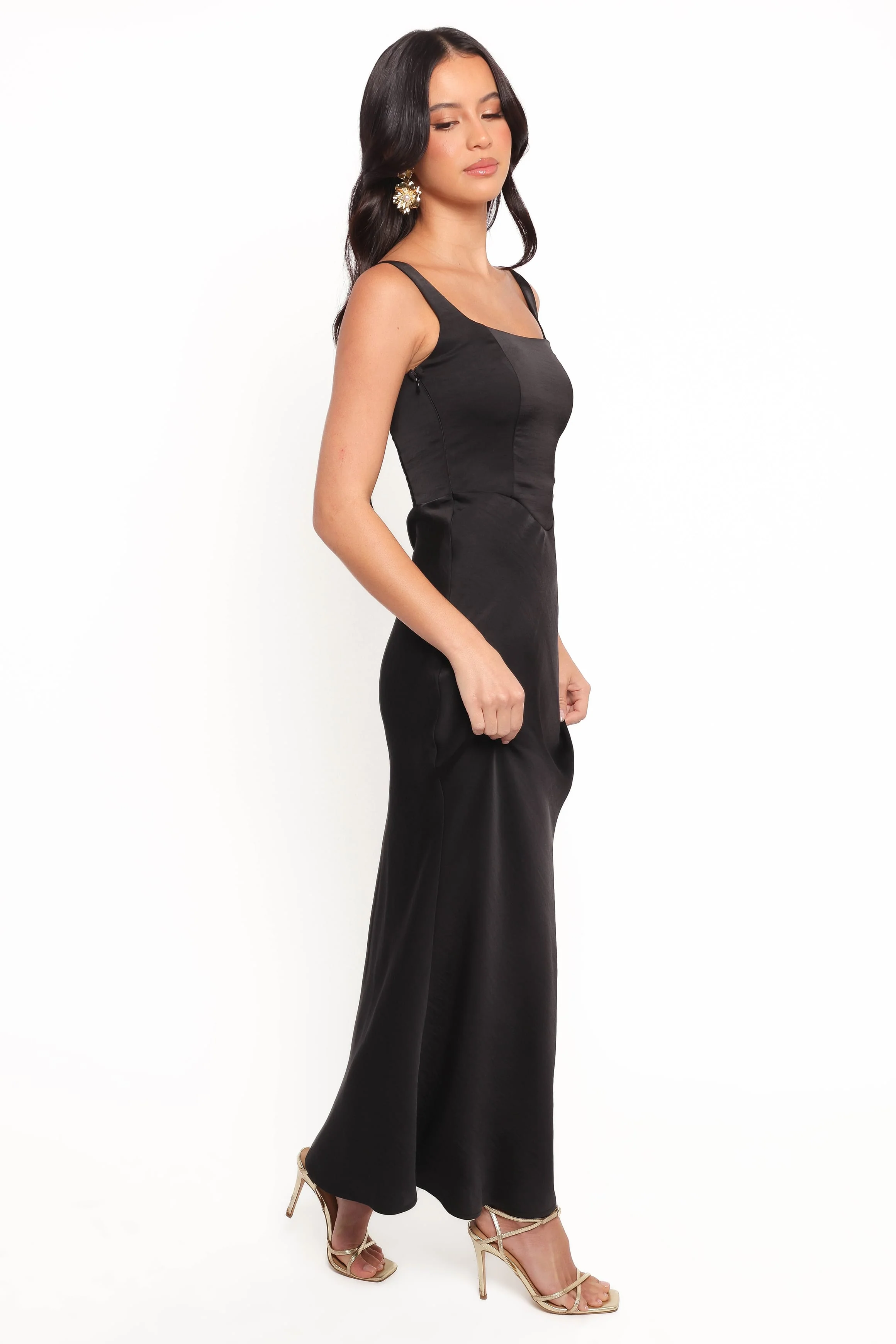 Emile Midi Dress - Black - Image 4
