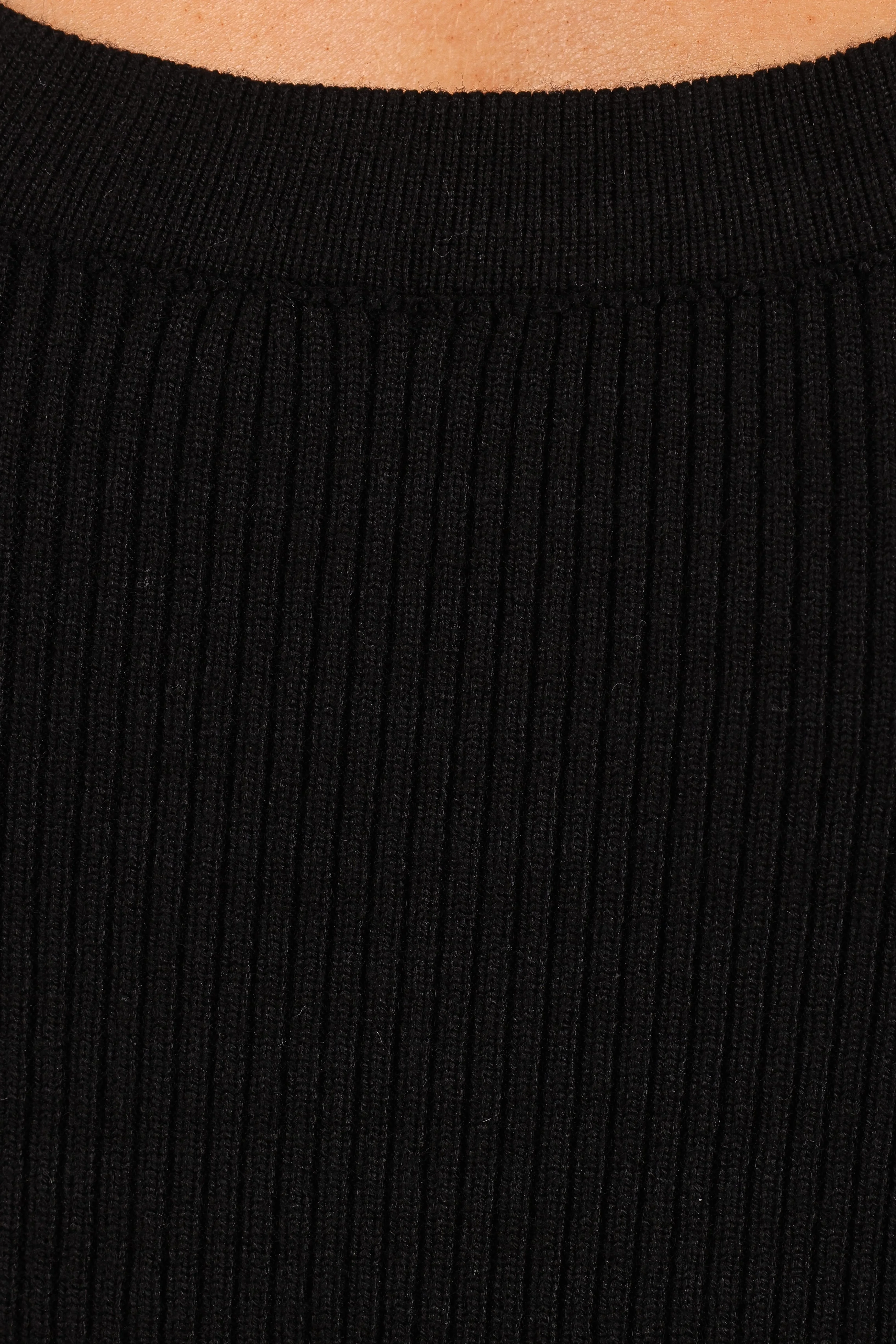 Esme Knit Tank - Black - Image 8