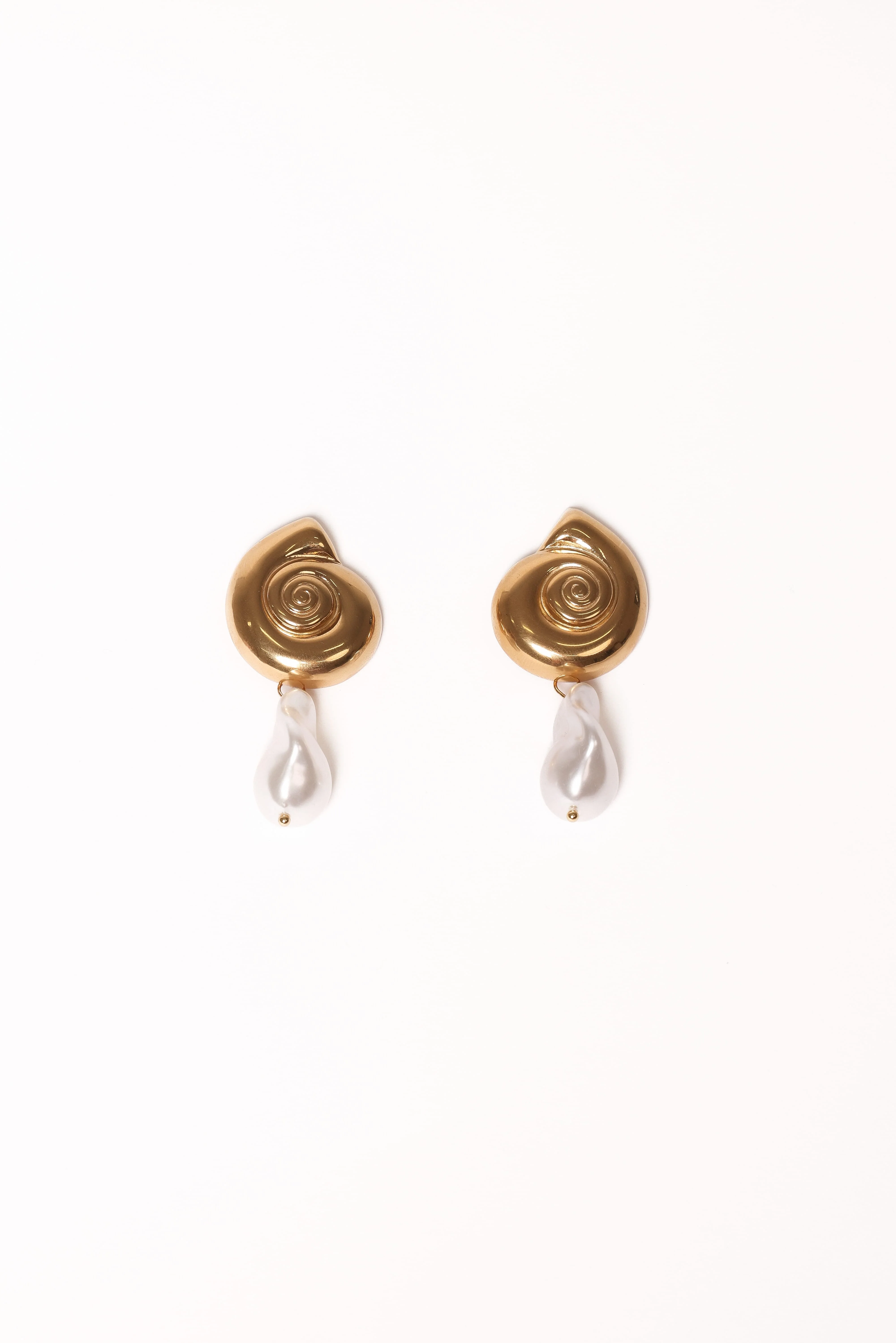 Esperanza Earrings - Gold/Pearl - Image 2