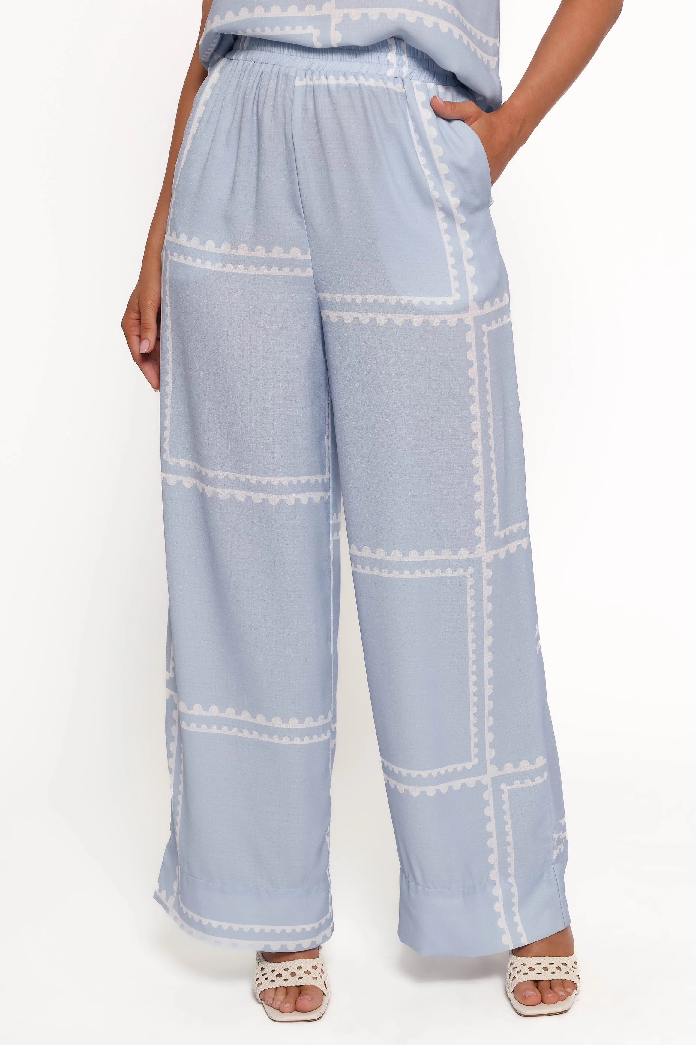 Ezra Pant Set - Light Blue - Image 6