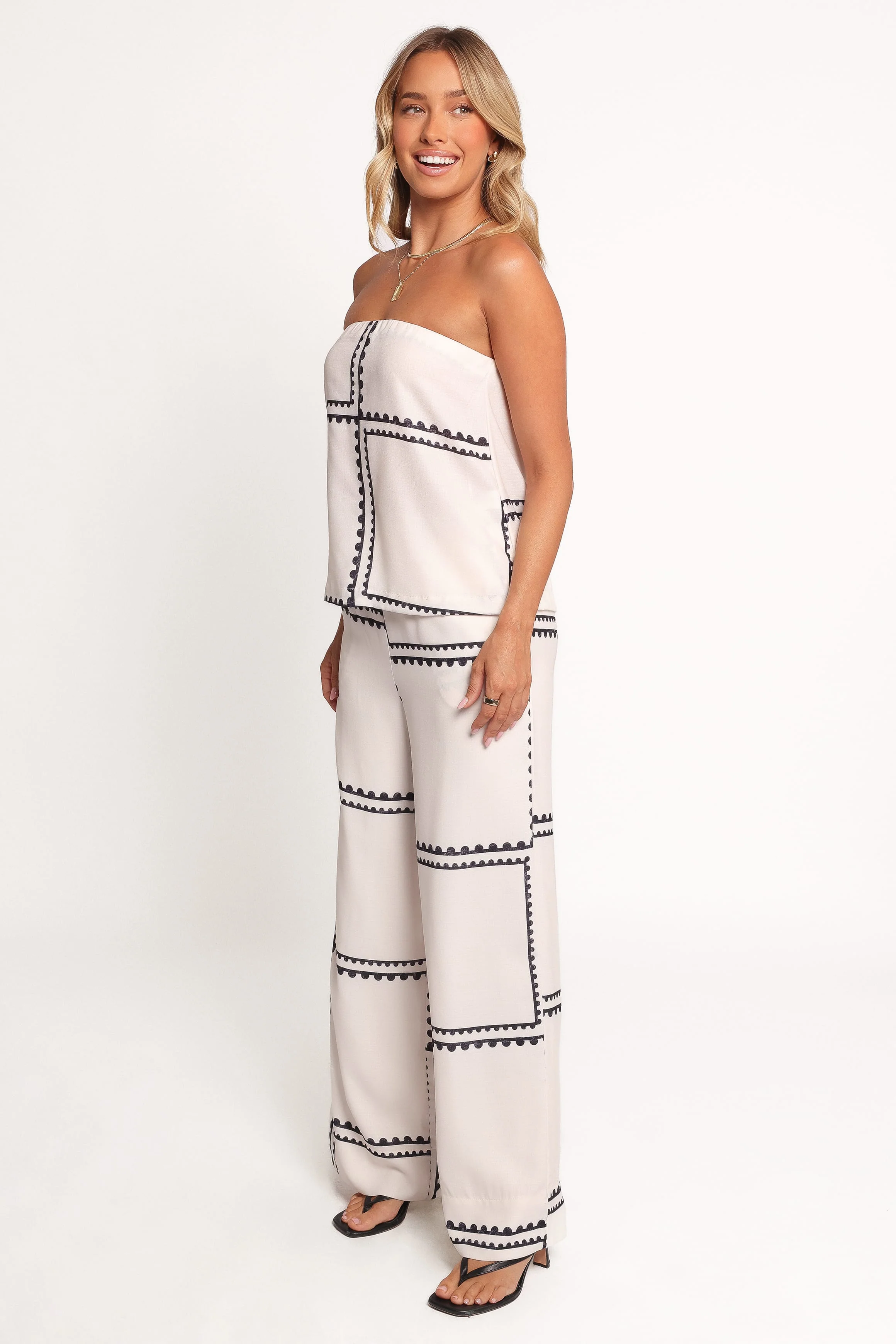 Ezra Pant Set - White - Image 4