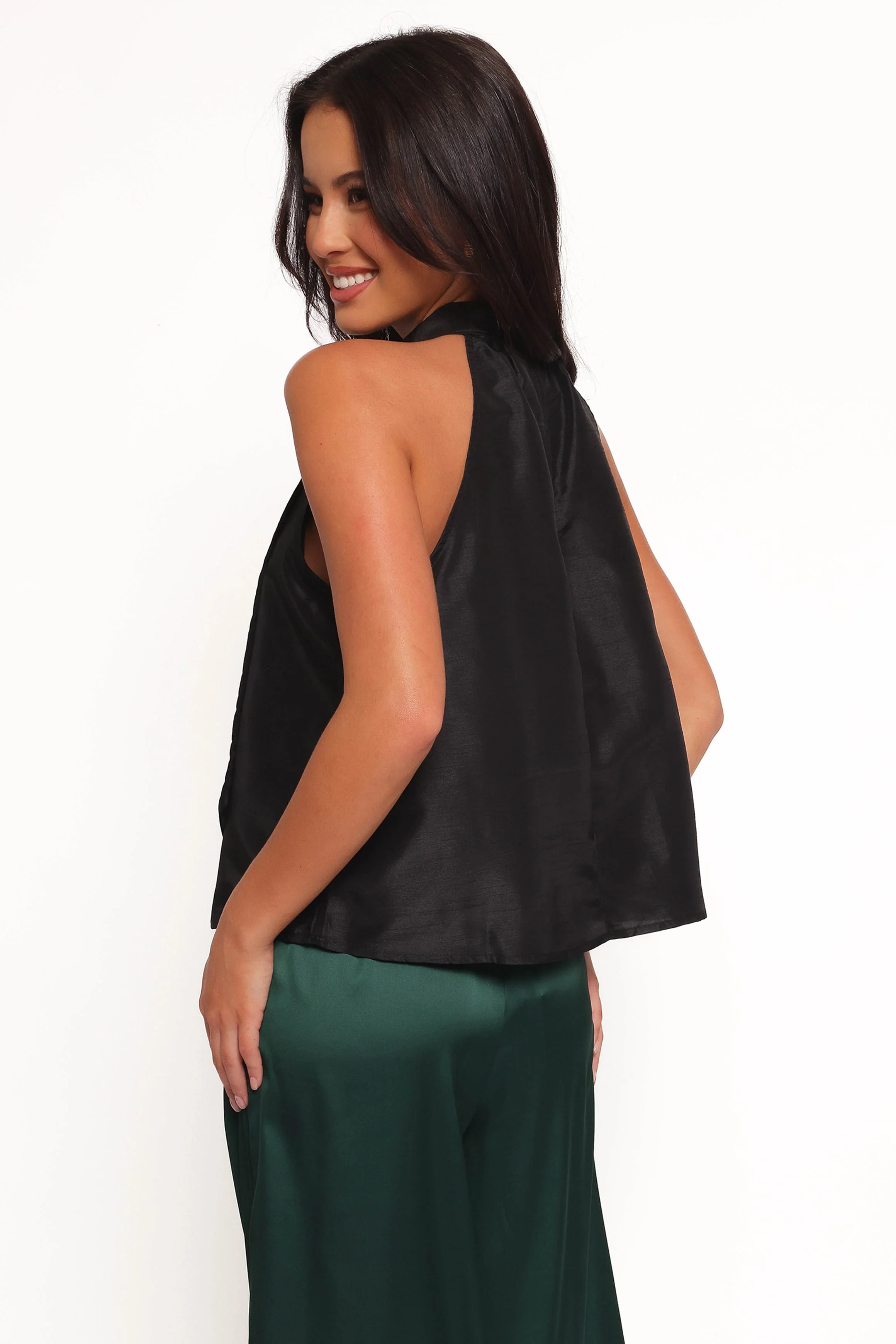 Faith Bow Top - Black - Image 6