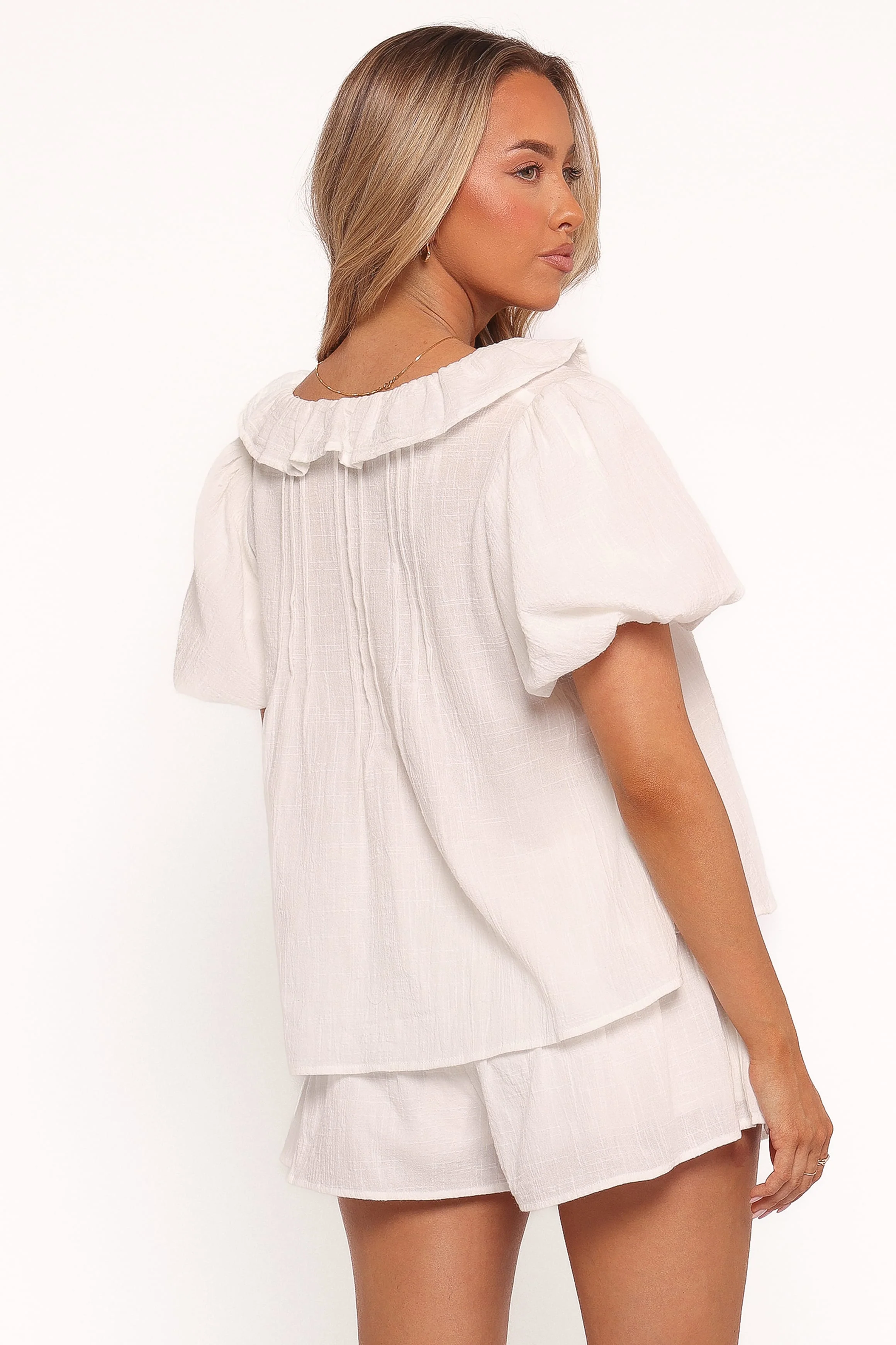 Felicity Short Set - White - Image 6