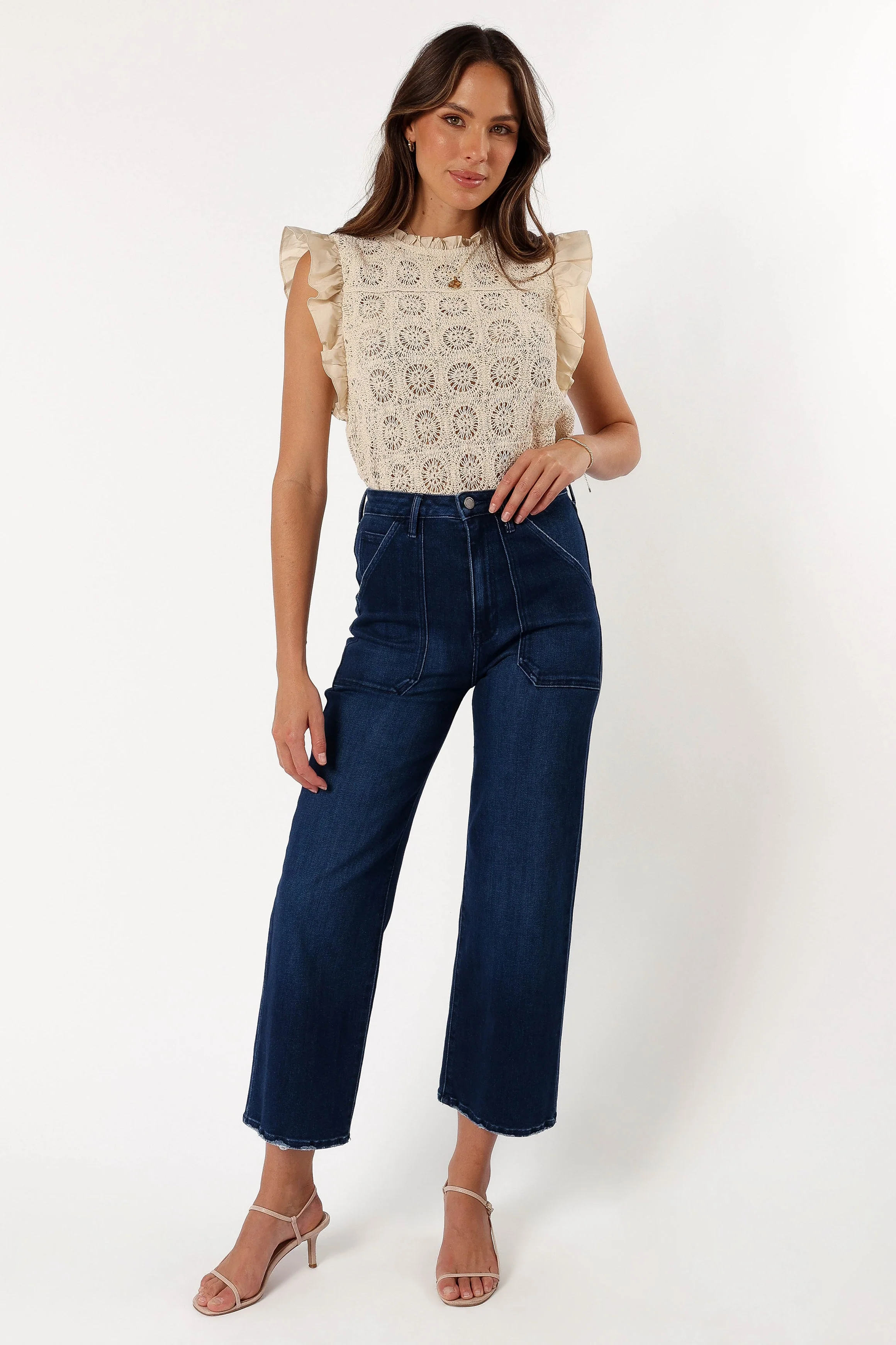 Fiona Knit Top - Natural - Image 5