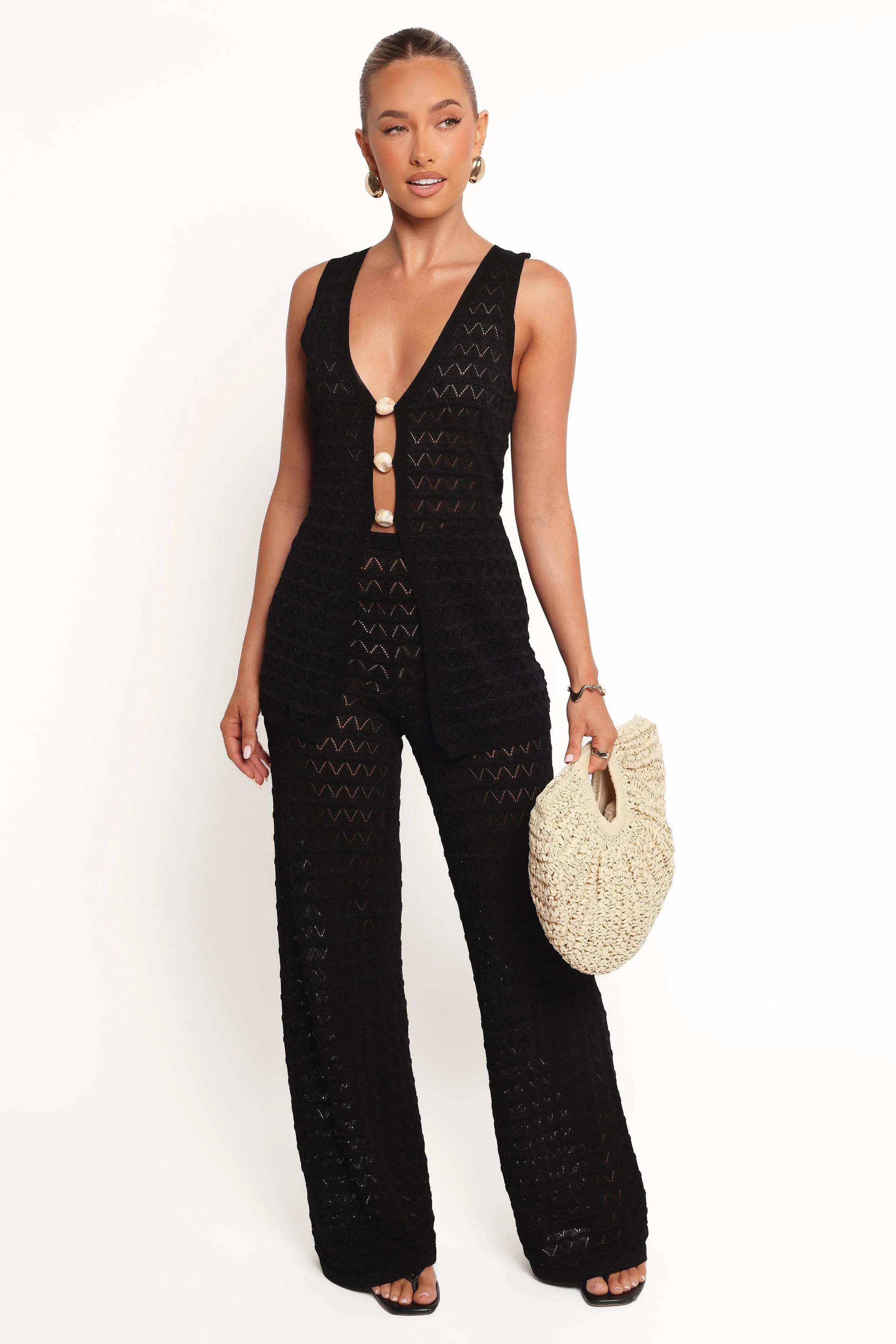 Fiore Pants - Black - Image 7