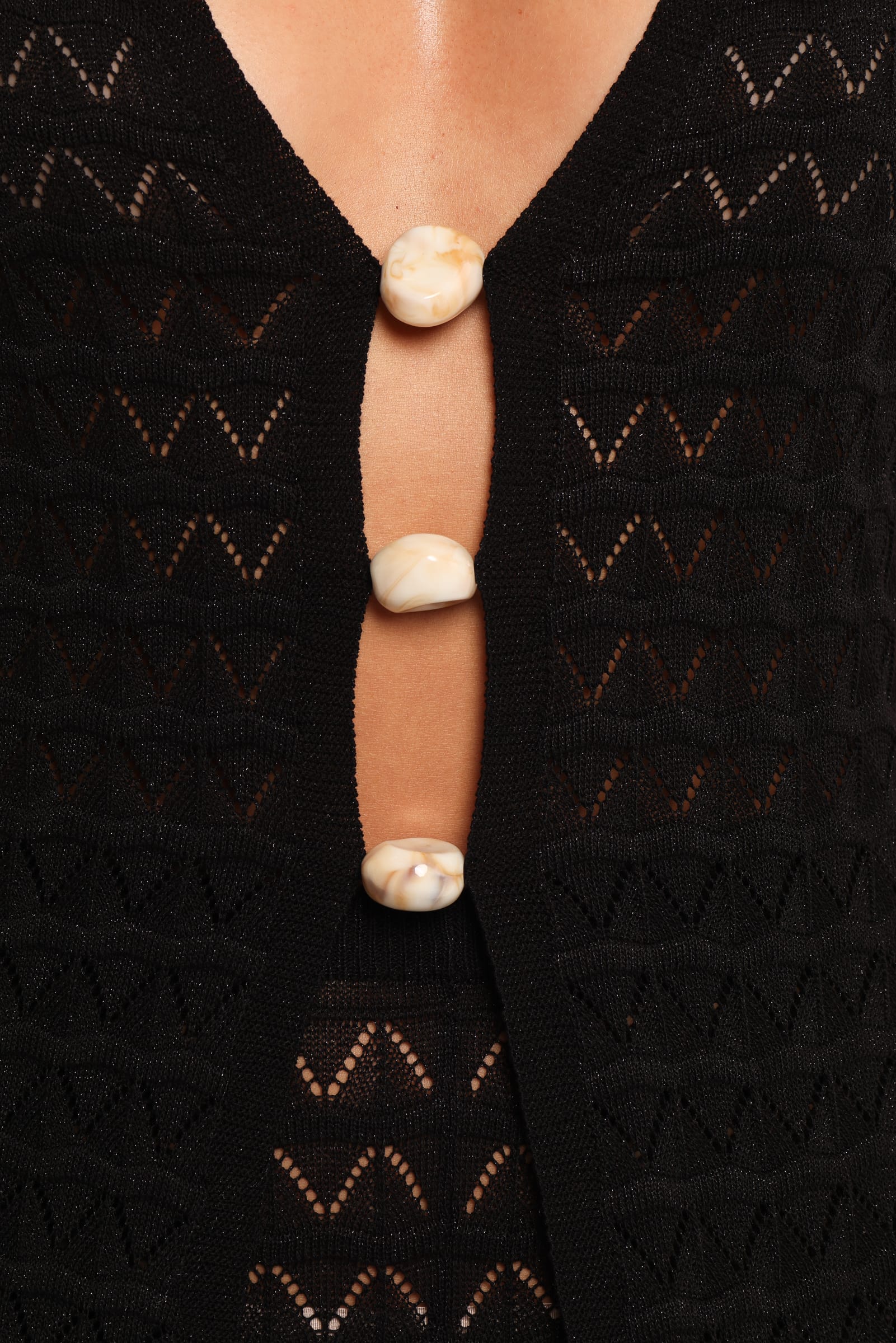 Fiore Top - Black - Image 7